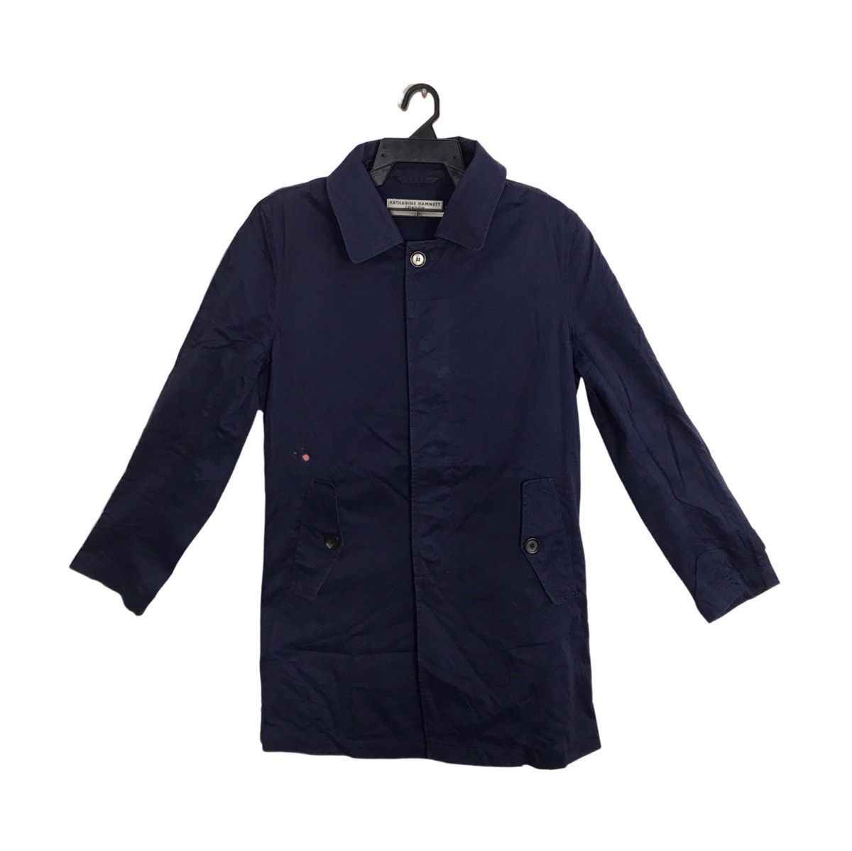 Katharine Hamnett London 90s Katharine Hamnett London Mongomery Brisbane Trench Coat Size M / US 6-8 / IT 42-44 - 1 Thumbnail