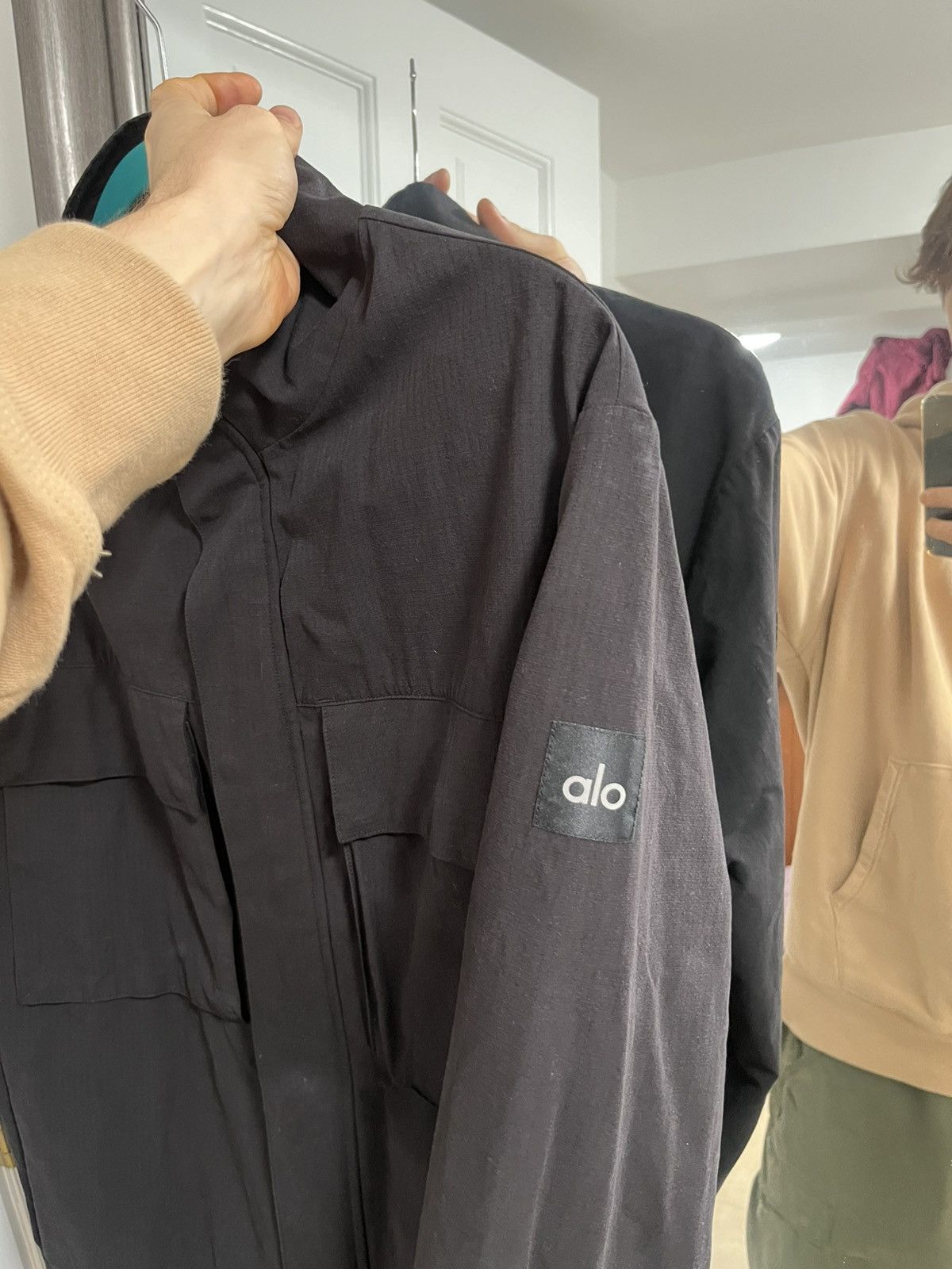 Alo ALO YOGA Shoreline Bomber Jacket - Black Size US M / EU 48-50 / 2 - 3 Thumbnail