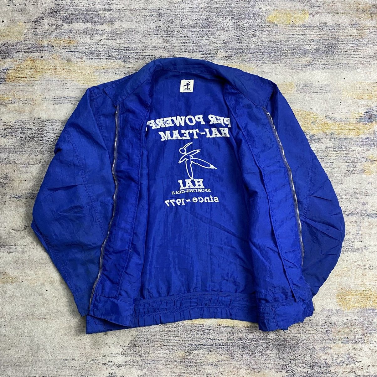 Hai Sporting Gear × Issey Miyake Vintage 90s Hai sporting gear big logo embroidery jacket Size US L / EU 52-54 / 3 - 8 Thumbnail