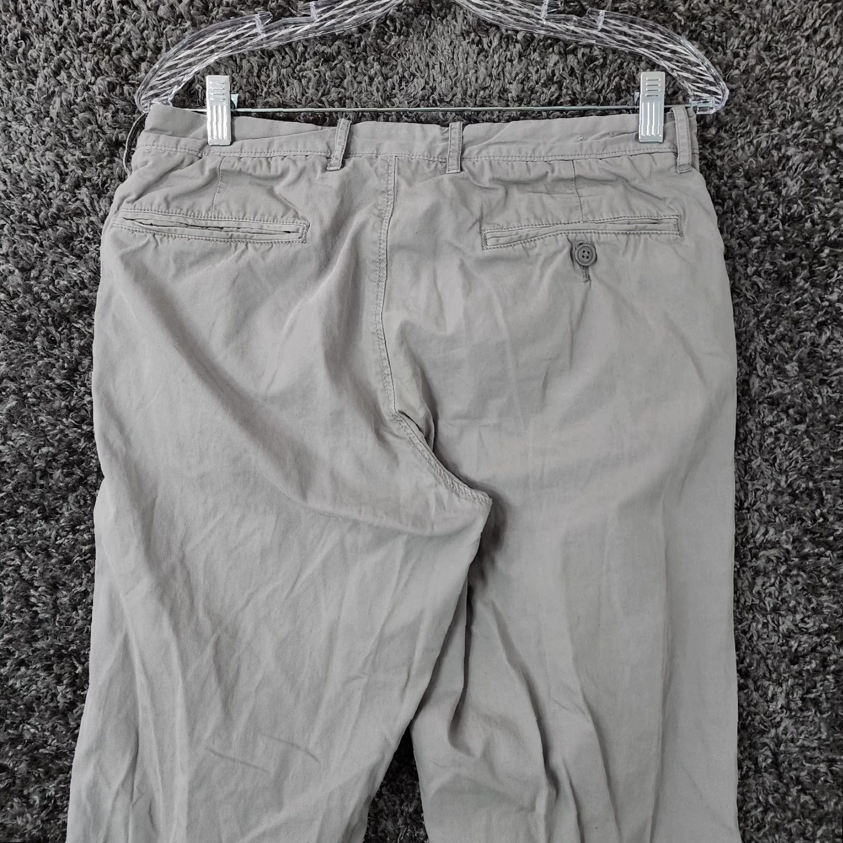 J.Crew VINTAGE J.CREW 770 Mens Gray Chino Pants Size 30x31 Straight Leg Male Size US 30 / EU 46 - 7 Thumbnail