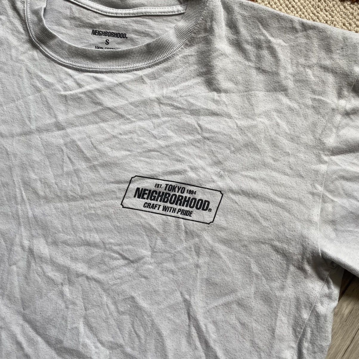 Japanese Brand NEIGHBORHOOD JAPAN STREETWEAR BIG LOGO T SHIRT Size US S / EU 44-46 / 1 - 3 Thumbnail