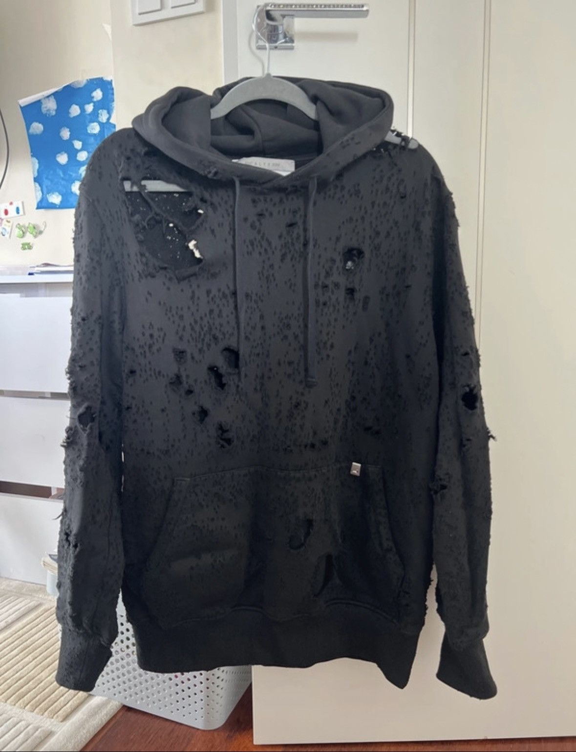 Alyx hoodie distressed