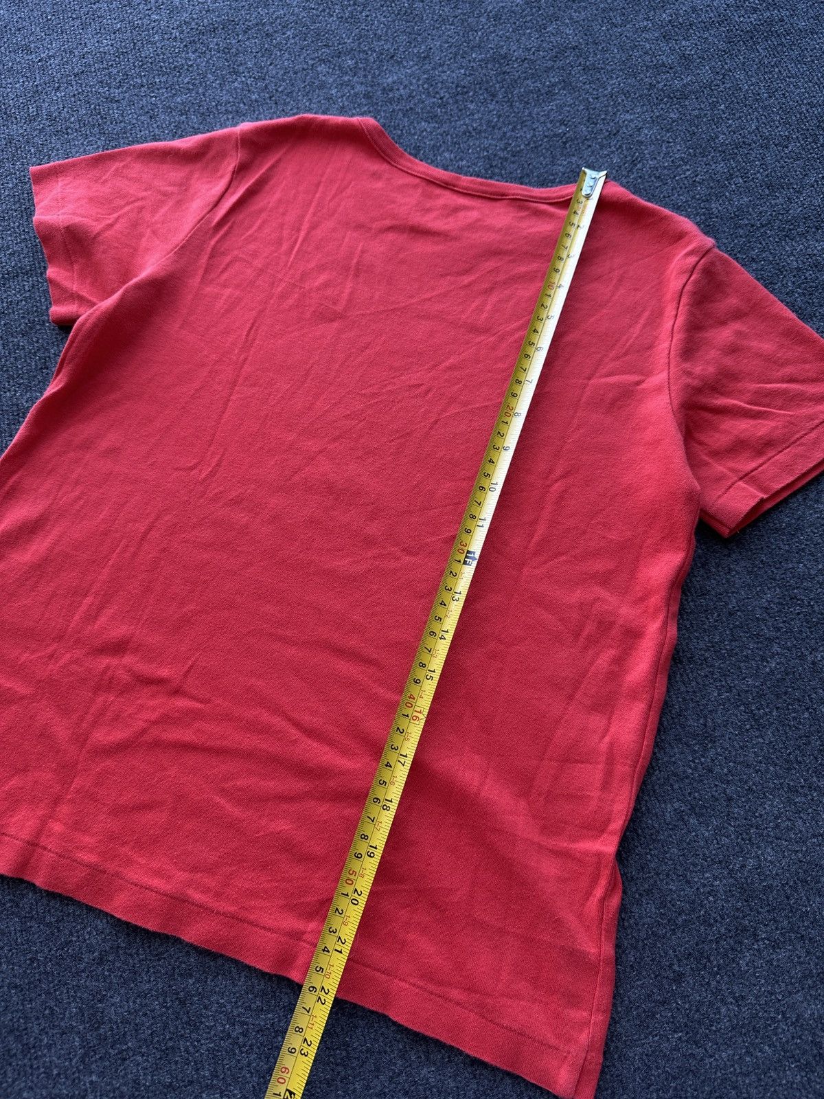 A.P.C. RARE MADE IN JAPAN 🚨 APC WOMEN RED SOFT TEE Size S / US 4 / IT 40 - 11 Thumbnail