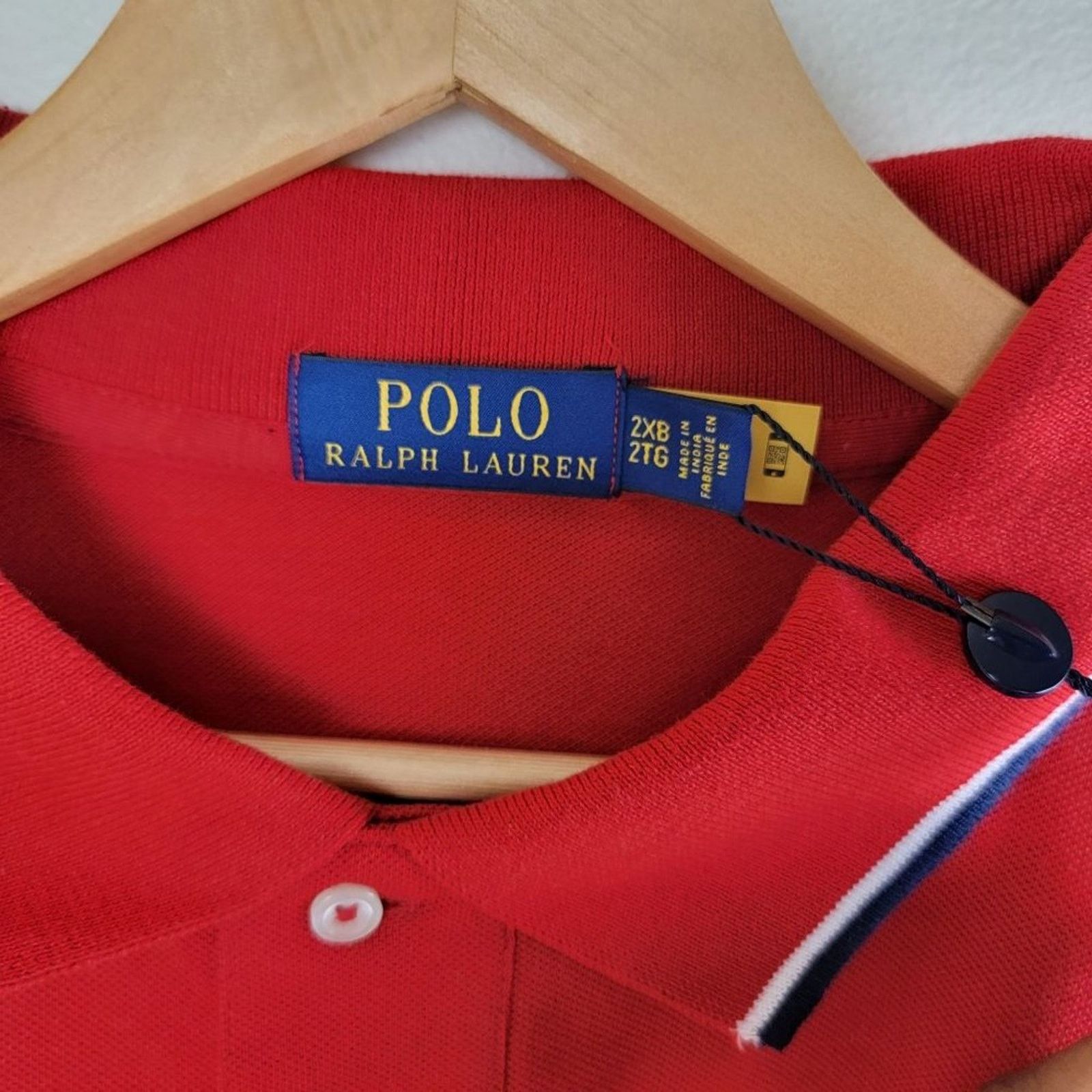 Polo Ralph Lauren Polo Ralph Lauren Tipped Collar Polo Shirt size 2XB Size US XXL / EU 58 / 5 - 8 Thumbnail