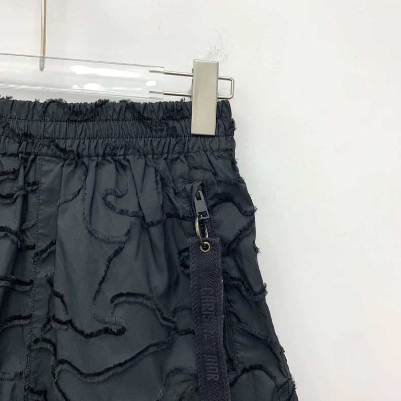 Dior Dior Black irregular lace casual shorts 2506-Nextarrow Size US 34 / EU 50 - 3 Thumbnail
