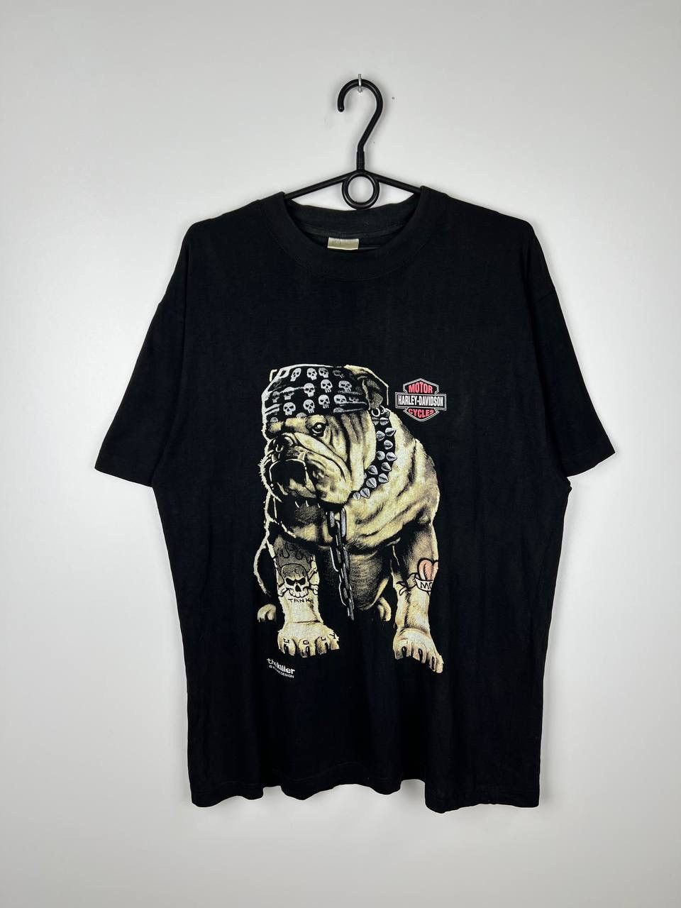 Harley Davidson Dog 00s vintage t-shirts size XL