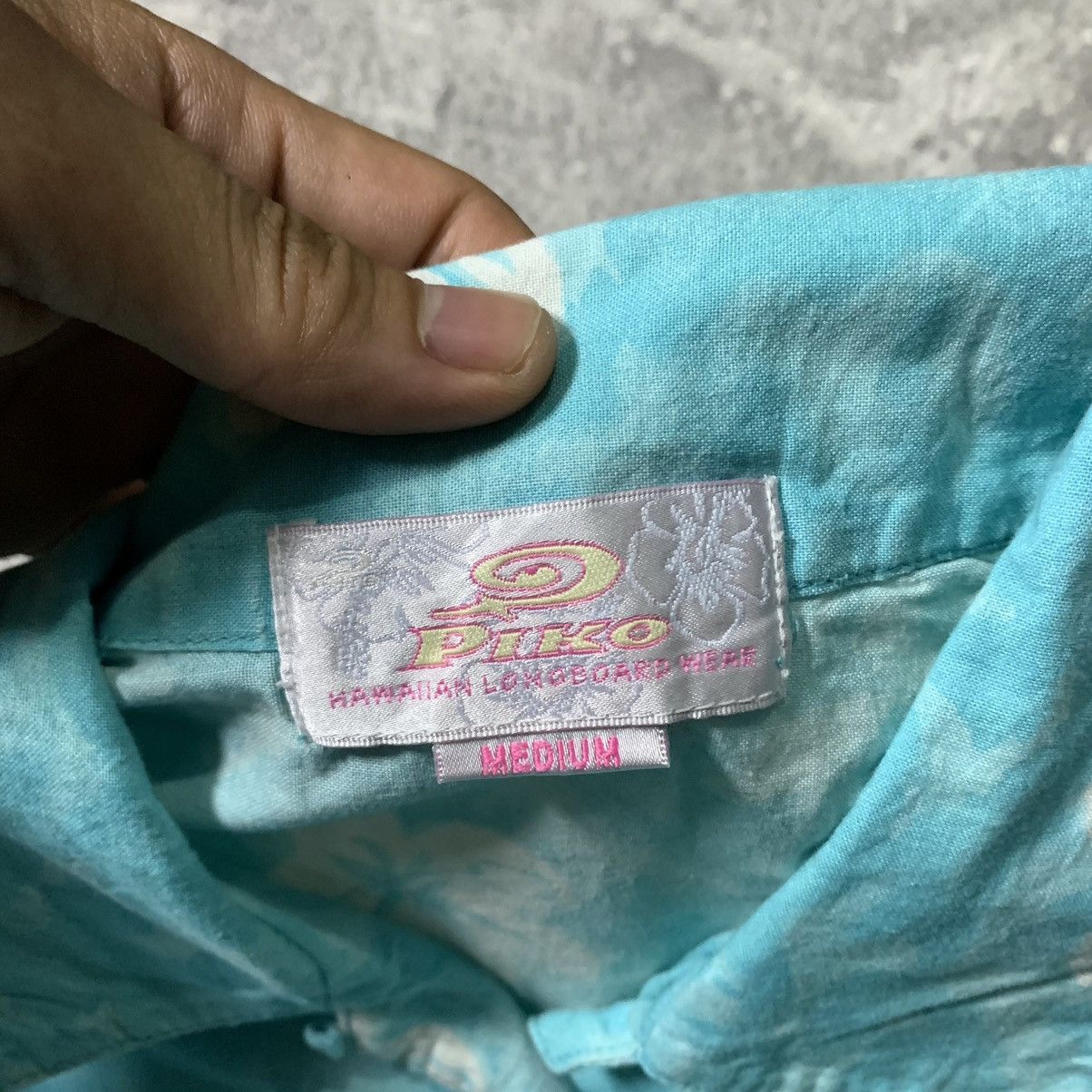 Japanese Brand 💥Vintage Piko💥 Surf Button Ups Aloha shirt Size US M / EU 48-50 / 2 - 7 Thumbnail