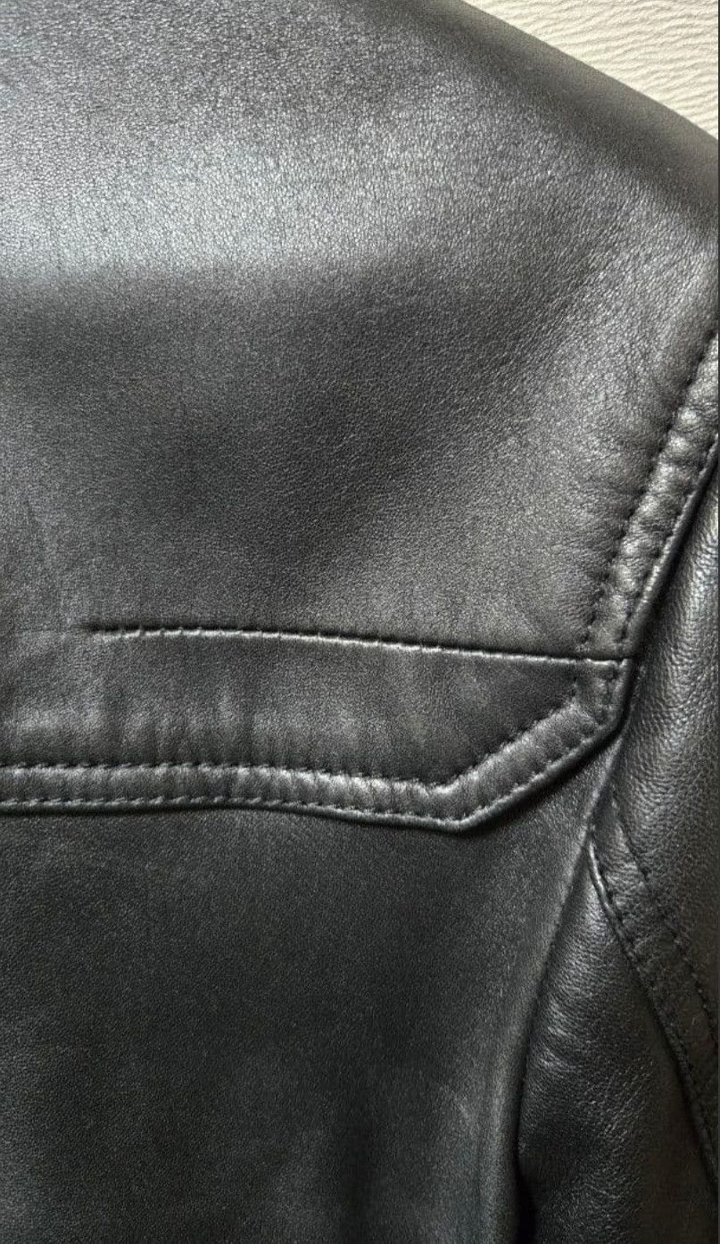Dior Deadstock Dior Homme 07SS 4-Pocket Leather Jacket 44 Hedi Size US S / EU 44-46 / 1 - 9 Thumbnail
