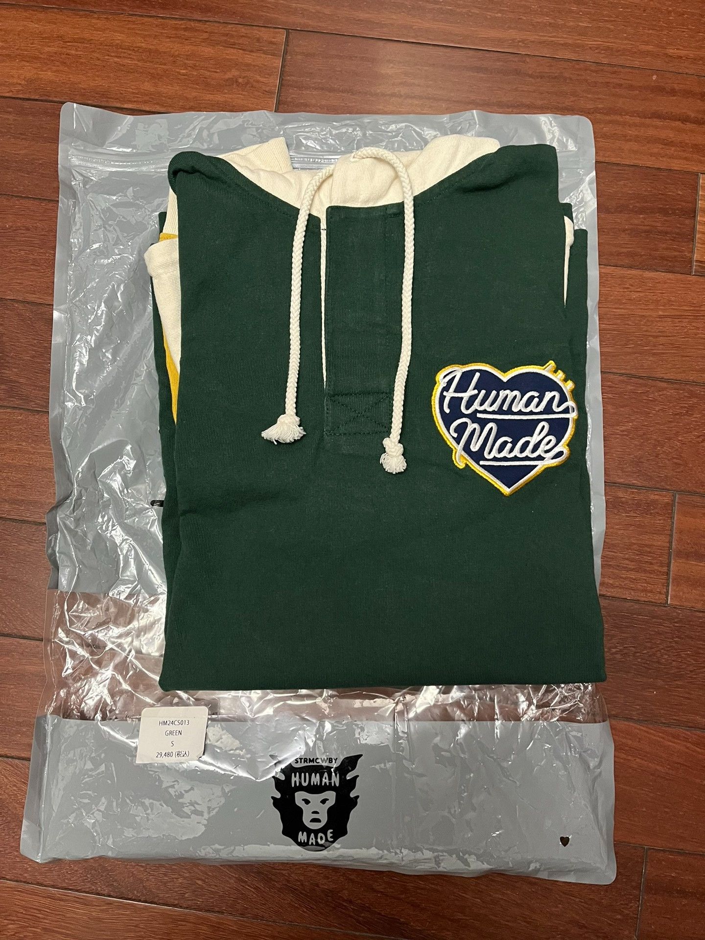 Human Made Human Made Hooded Rugby Polo Size US S / EU 44-46 / 1 - 1 Thumbnail