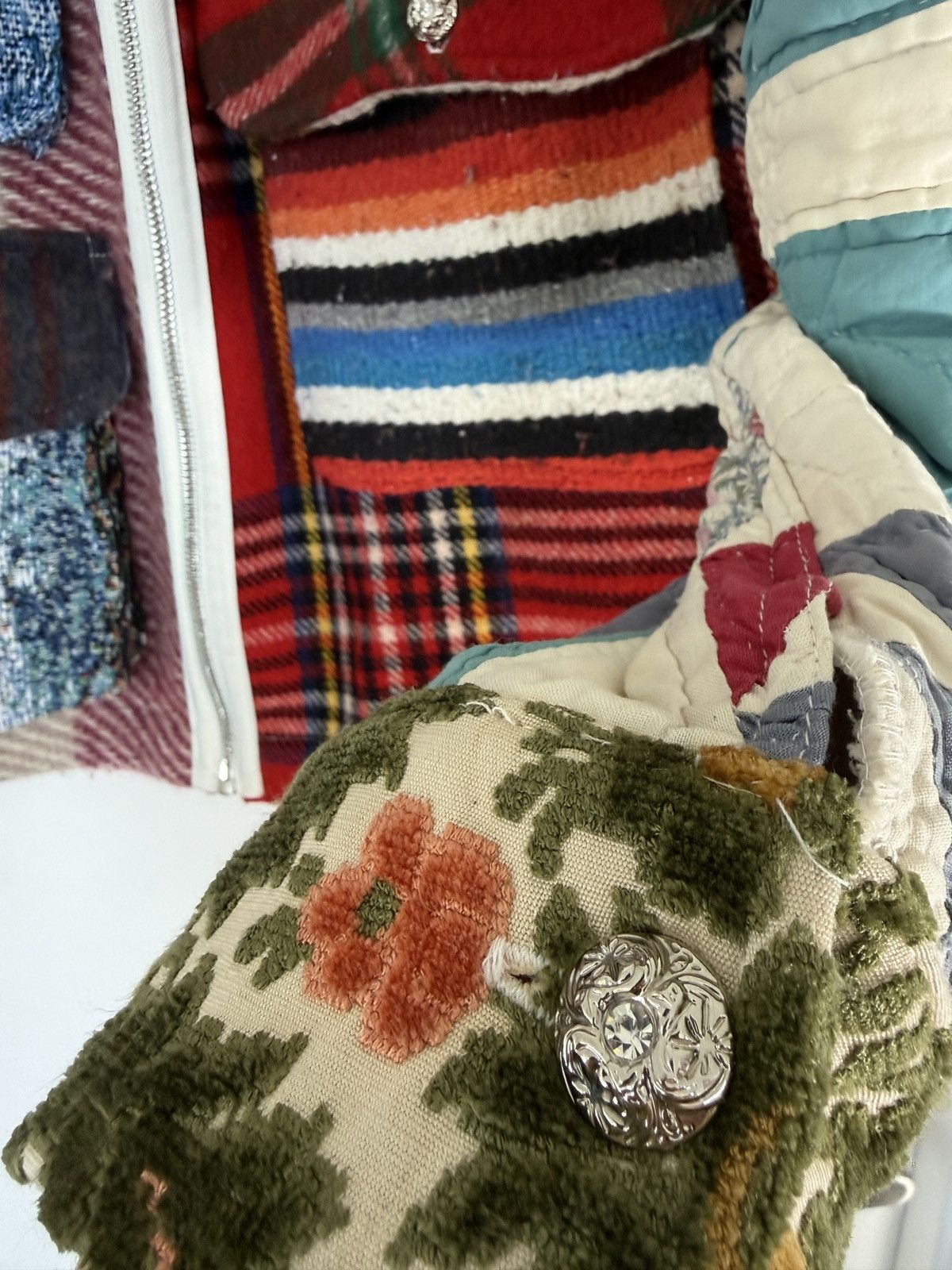 Better With Age Better With Age “Noah’s Ark” Patchwork Tapestry Jacket Size US L / EU 52-54 / 3 - 8 Thumbnail