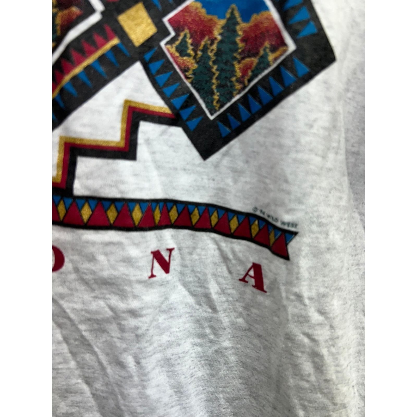 Jerzees Vintage Test Print Shirt Grand Canyon Teton Moose 90s Large Size US L / EU 52-54 / 3 - 6 Thumbnail