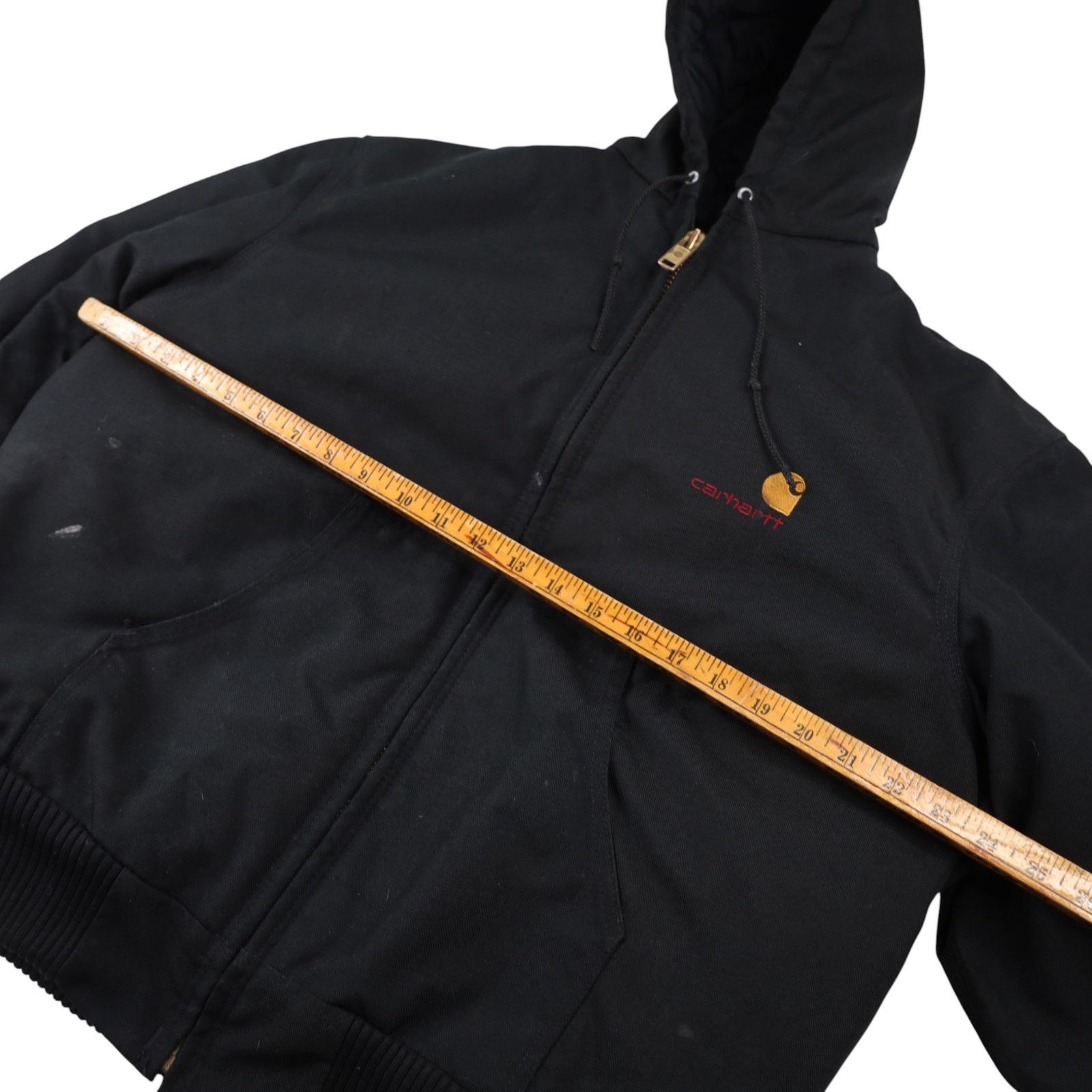 Carhartt × Vintage Vintage Carhartt Spellout Canvas Quilted Work Jacket Size US L / EU 52-54 / 3 - 13 Thumbnail