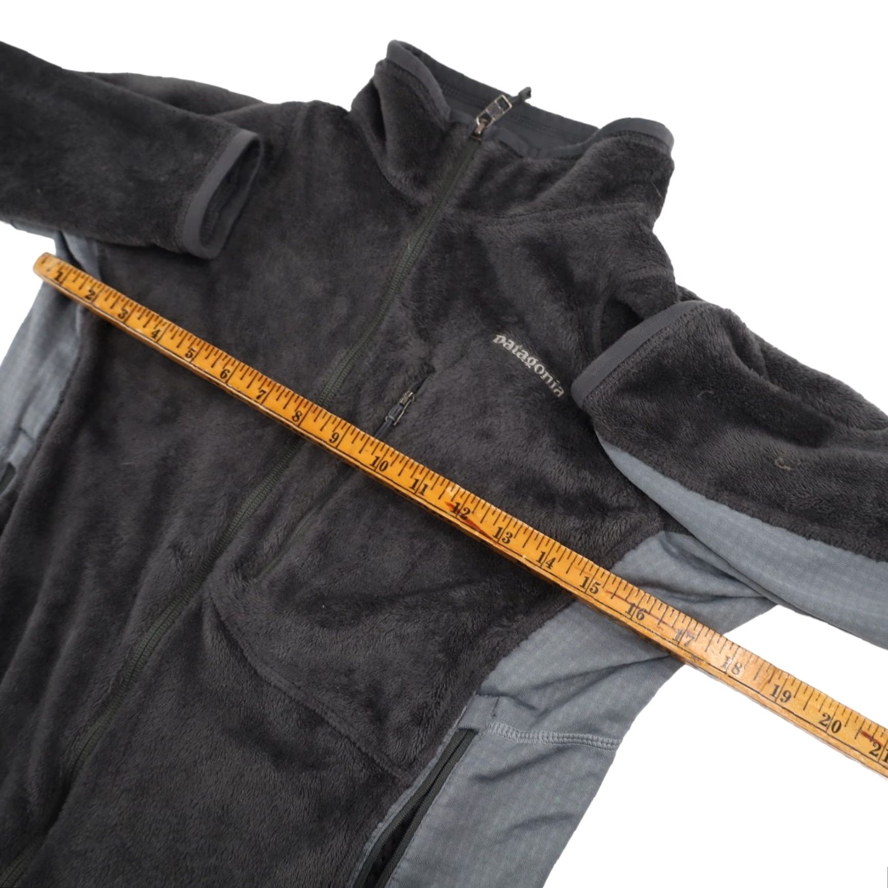 Patagonia VINTAGE Patagonia Mens S Rhythm Deep Pile Fleece Jacket Gray Size US S / EU 44-46 / 1 - 7 Thumbnail