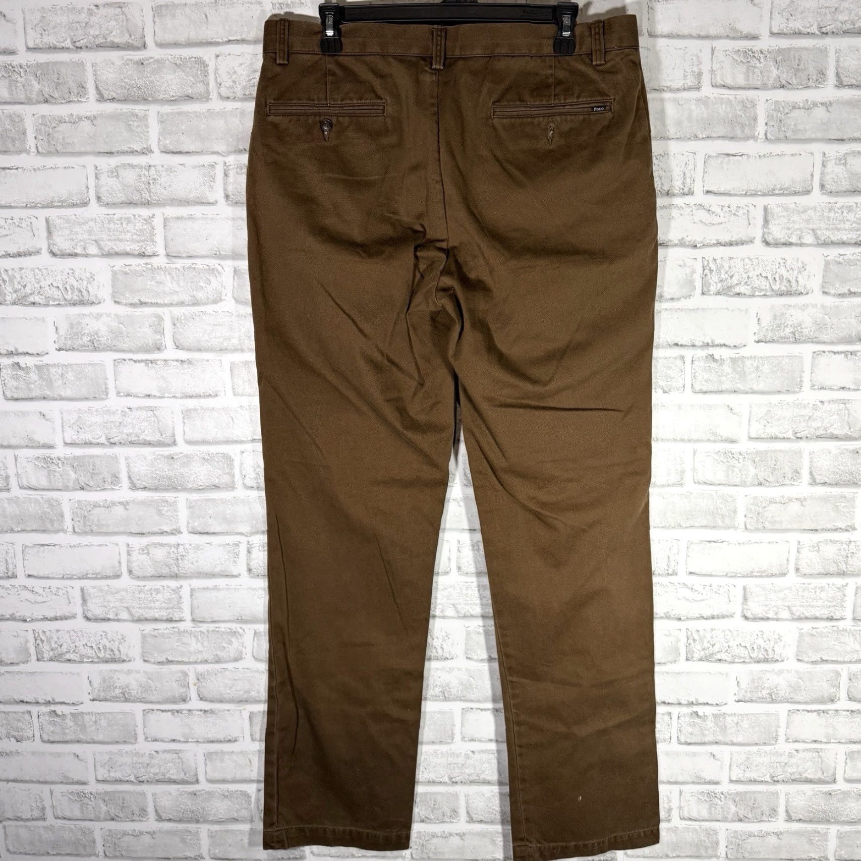 Polo Ralph Lauren Polo Ralph Lauren Classic Fit Chino Pants Brown Casual Mens 34x34 Size US S / EU 44-46 / 1 - 5 Thumbnail