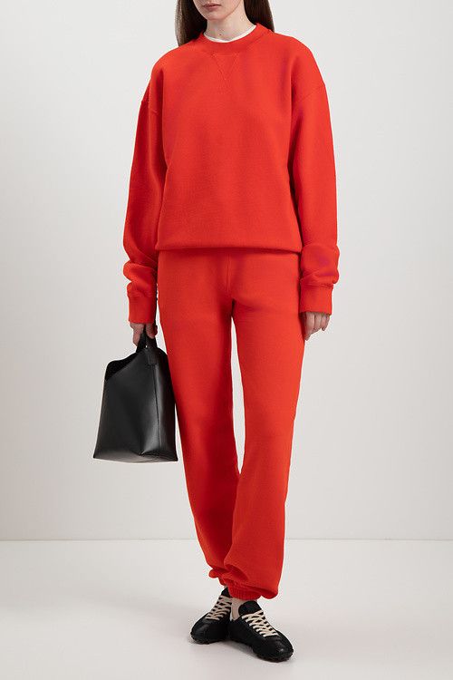 Jil Sander o1loc1c0426 Cotton Trousers in Orange Size 26" / US 2 / IT 38 - 5 Thumbnail