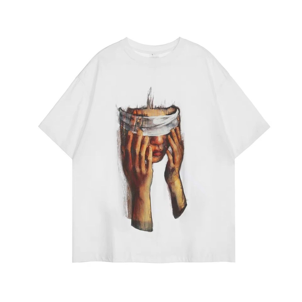 Other Streetwear Retro Printing Loose Trendy T Shirt Size US L / EU 52-54 / 3 - 1 Thumbnail