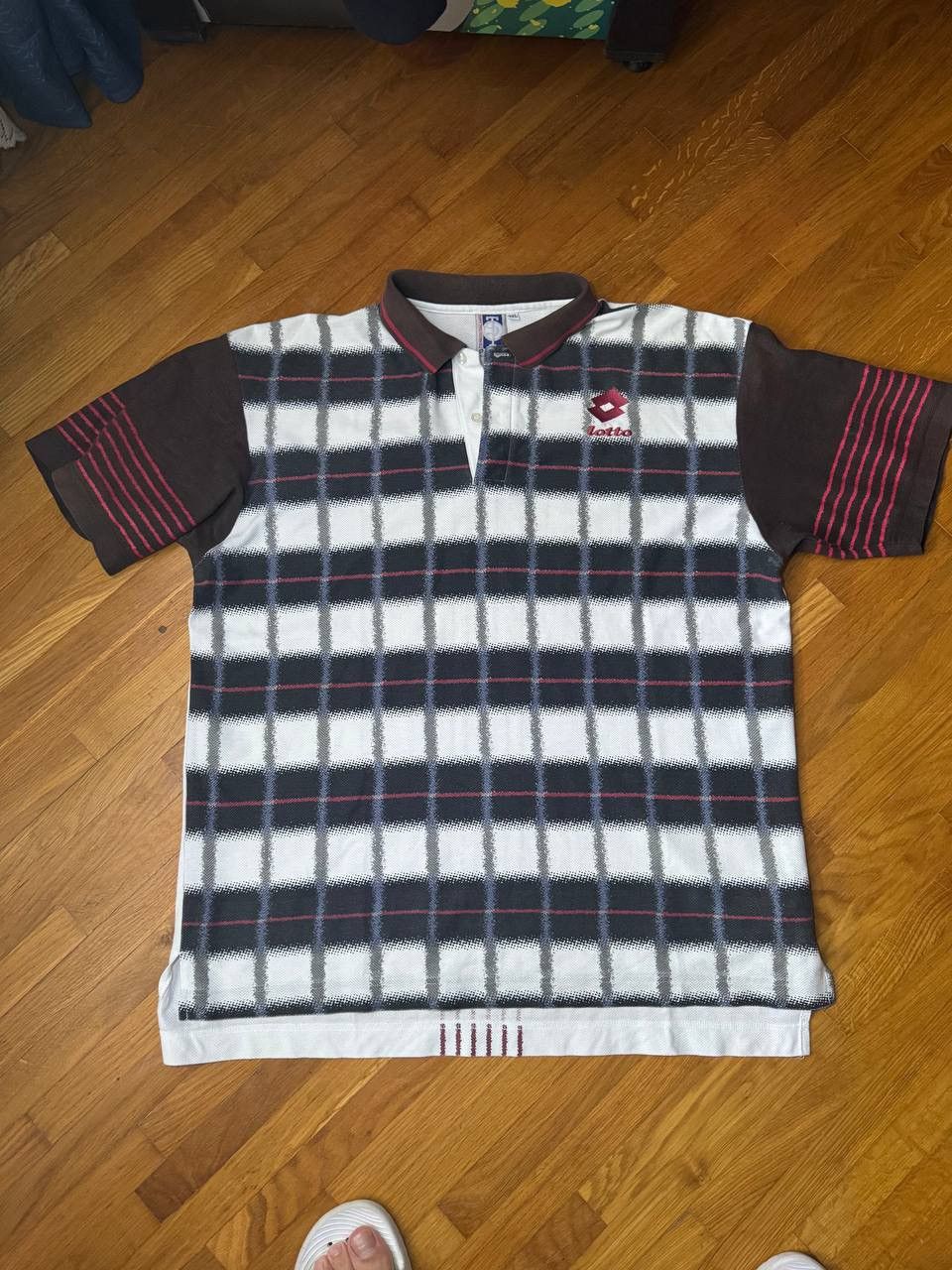 Lotto Sport Lotto Sport tennis vintage polo tee Size US XXL / EU 58 / 5 - 1 Thumbnail