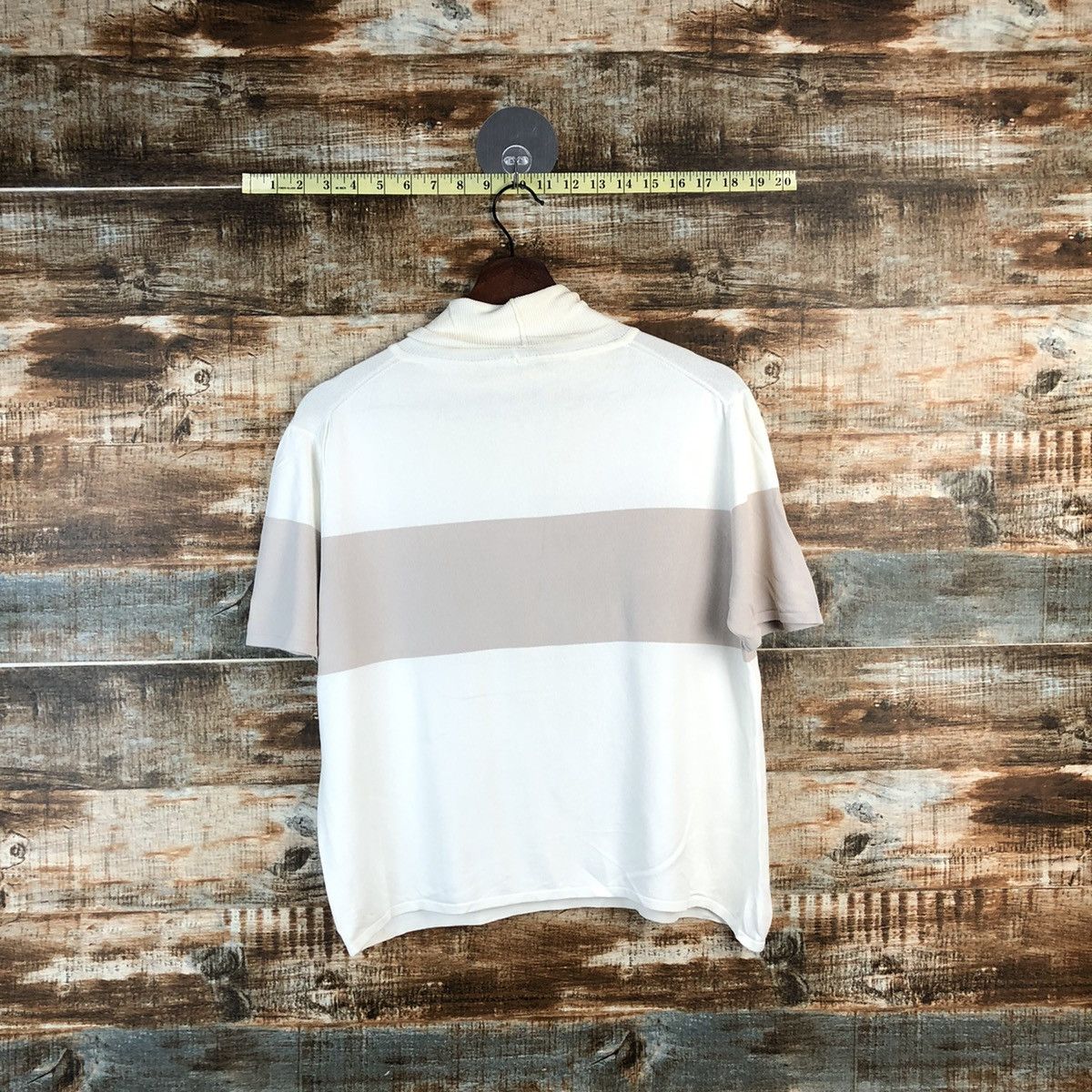 Hermes DL Hermes Paris vintage made in italy White Knitwear #C576 Size US S / EU 44-46 / 1 - 12 Thumbnail