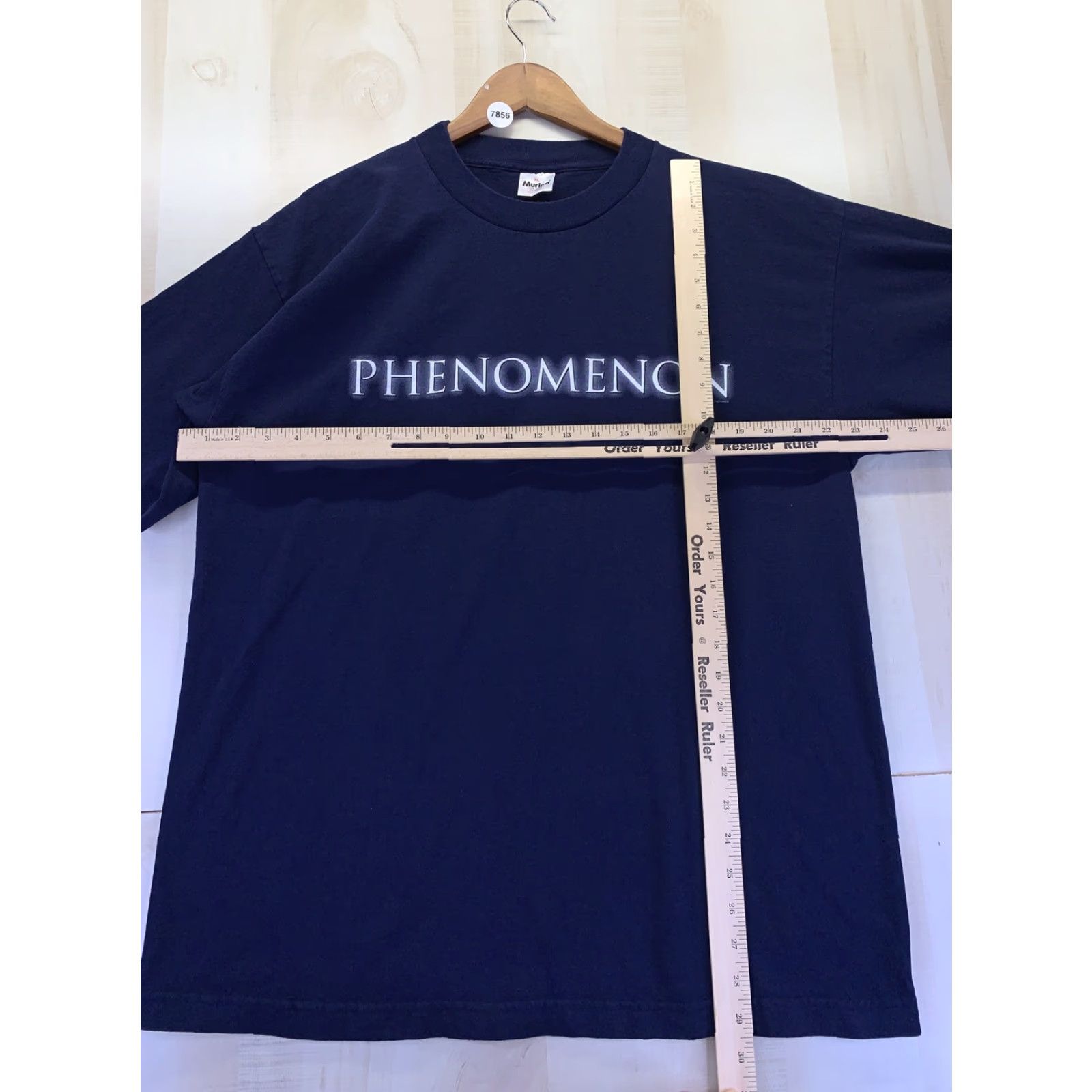 Vintage VINTAGE T Shirt Offical Touchstone Movies Phenomenon 1996 John Travolta Blue XL Unisex Single Stitch Cotton Graphic Tee 1990s Size US XL / EU 56 / 4 - 4 Thumbnail