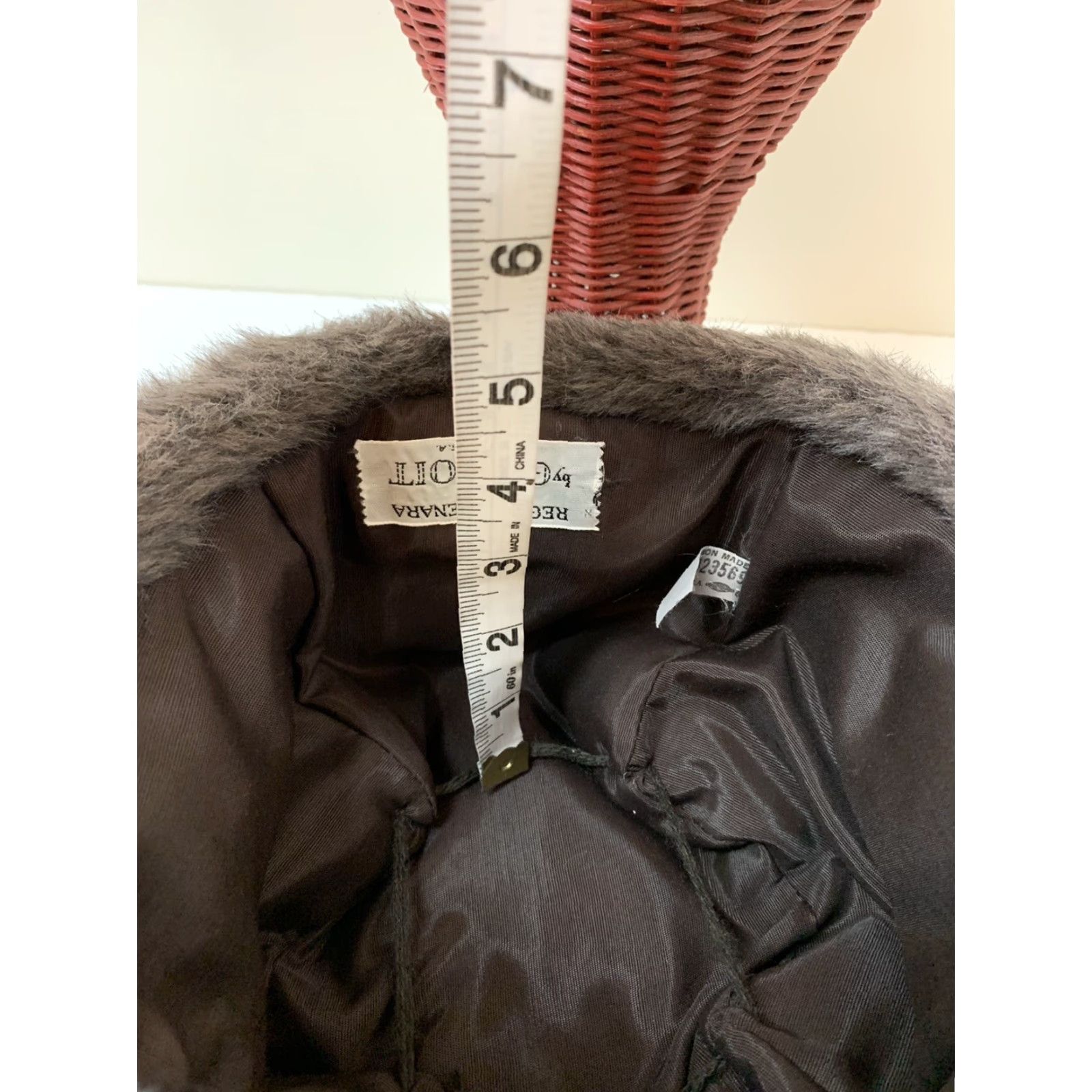 Vintage VINTAGE Glenoit Glenara Regina Brown Fur Shaggy Bucket Hat USA One Size Size ONE SIZE - 7 Thumbnail