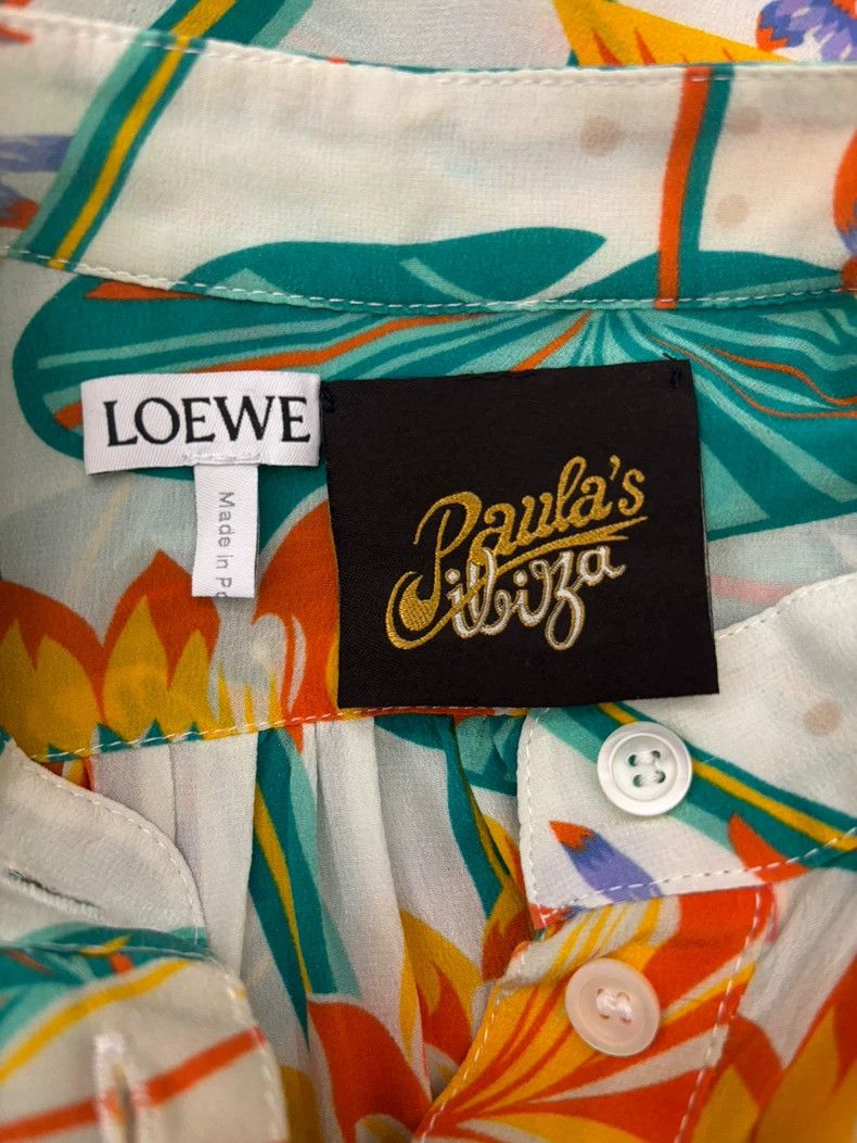 Loewe loewe Mulberry silk dress 2506-Nextarrow Size 4XL / US 24-26 - 3 Thumbnail