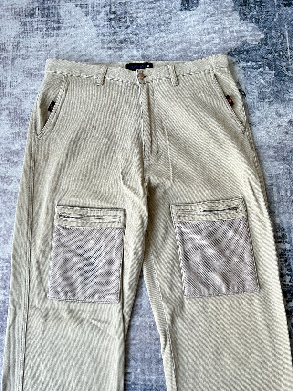 Playboy Playboy Cargo Pocket Logo Pants Size US 32 / EU 48 - 4 Thumbnail