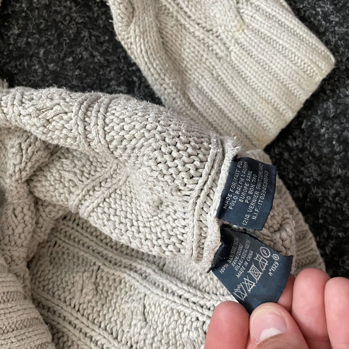 Polo Ralph Lauren × Vintage Polo Ralph Lauren sweater cardigan old money rrl prl mercer Size US L / EU 52-54 / 3 - 4 Thumbnail