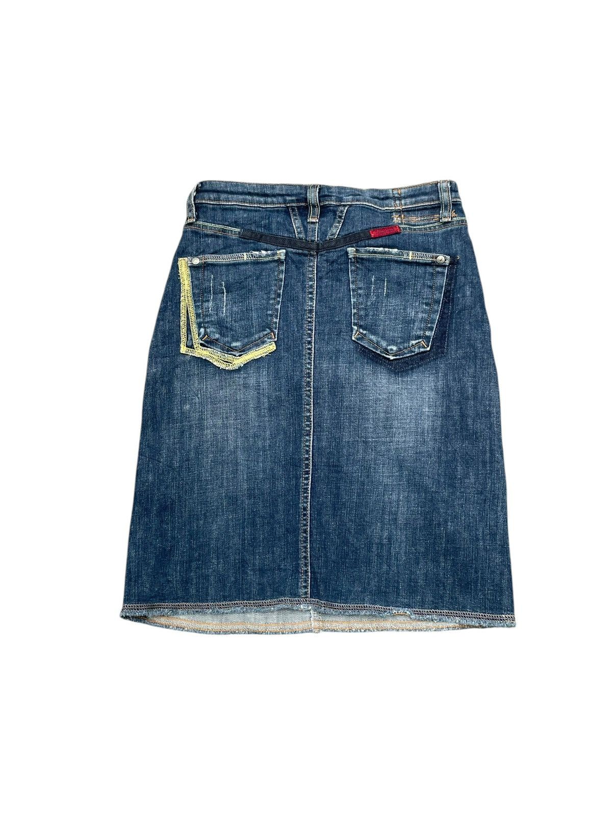 Designer Vintage Marithe Francois Girbaud Le Jean De Size 26" / US 2 / IT 38 - 5 Thumbnail