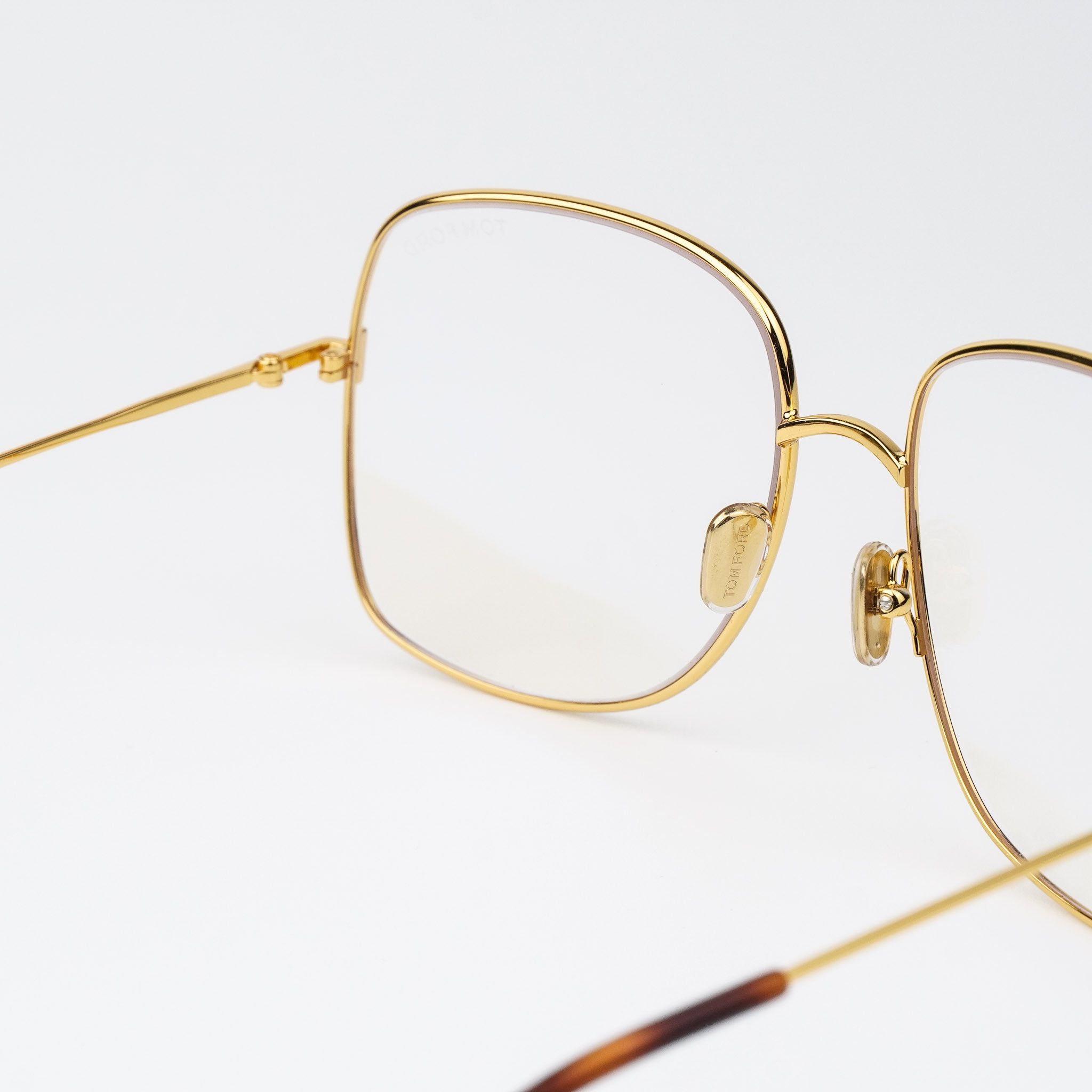 Tom Ford Tom Ford Women Eyeglasses Square FT6048-B 030 NEW AUTHENTIC Size ONE SIZE - 7 Thumbnail