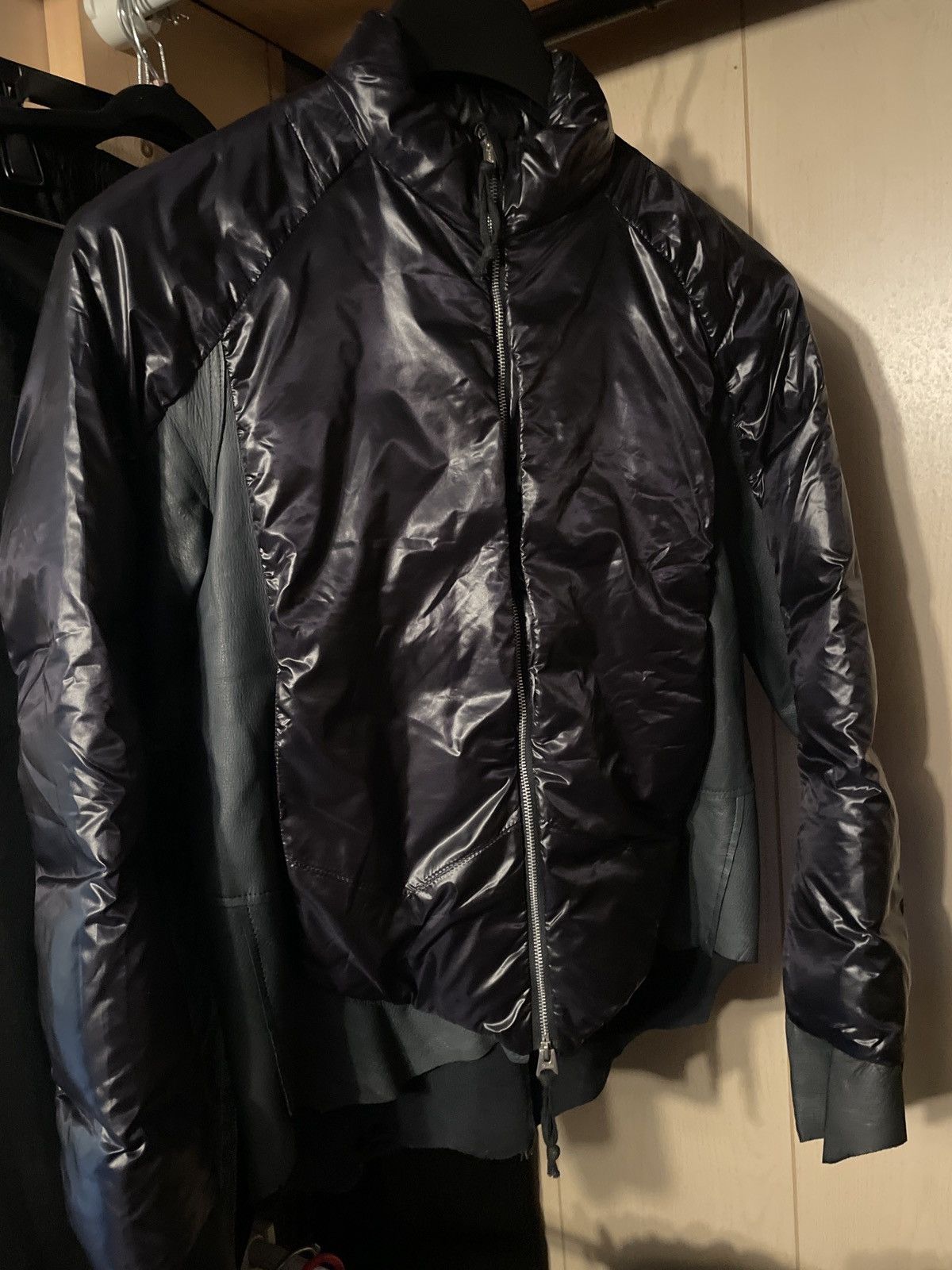 Takahiromiyashita The Soloist. TheSoloist ‘compact’ deerskin primaloft goose down puffer Size US XS / EU 42 / 0 - 1 Thumbnail