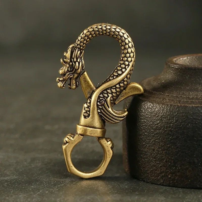 Vintage Vintage Statue Dragon Keychain Size ONE SIZE - 3 Thumbnail