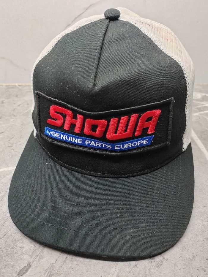 Vintage Vintage Showa Genuine Part Auto Europe Trucker Hat Cap Size ONE SIZE - 1 Thumbnail