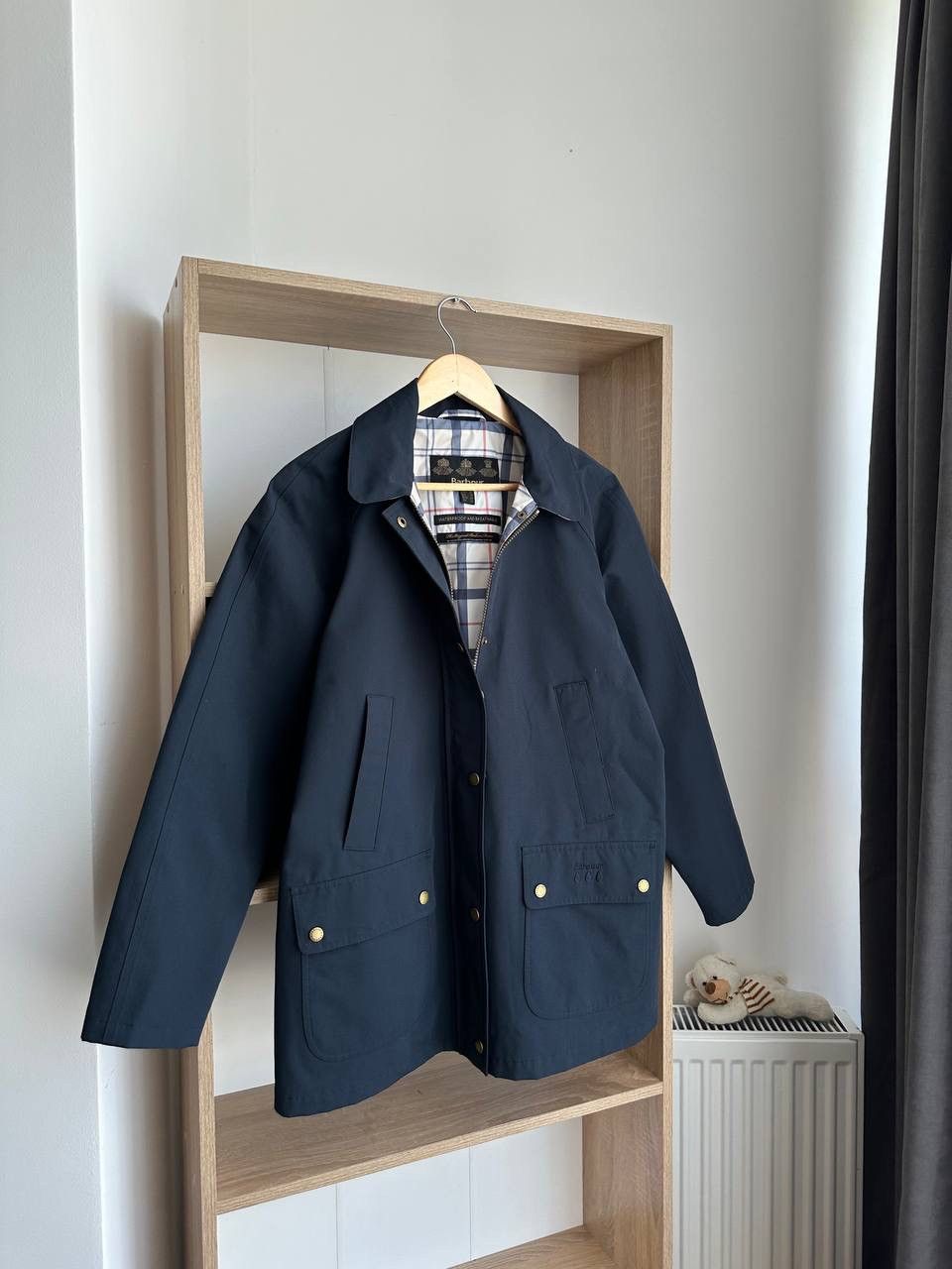 Barbour × Vintage Vintage Barbour Flurry Blue Weather Comfort Jacket Size US M / EU 48-50 / 2 - 15 Thumbnail