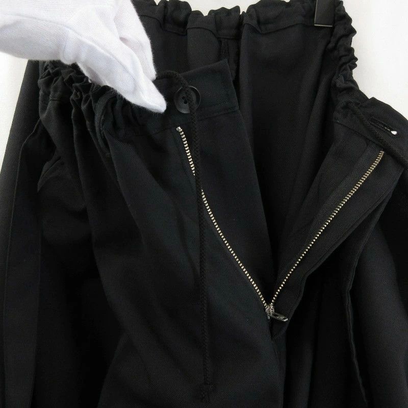 Yohji Yamamoto Yohji Yamamoto Pour Homme Ground Y Front Flare Pants Size US 28 / EU 44 - 5 Thumbnail