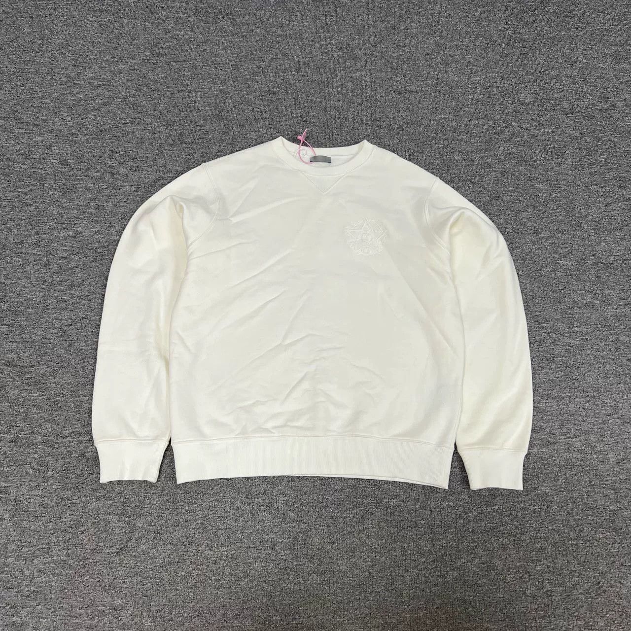 Dior Dior White Star Embroidery Sweatshirt S Size US S / EU 44-46 / 1 - 1 Thumbnail