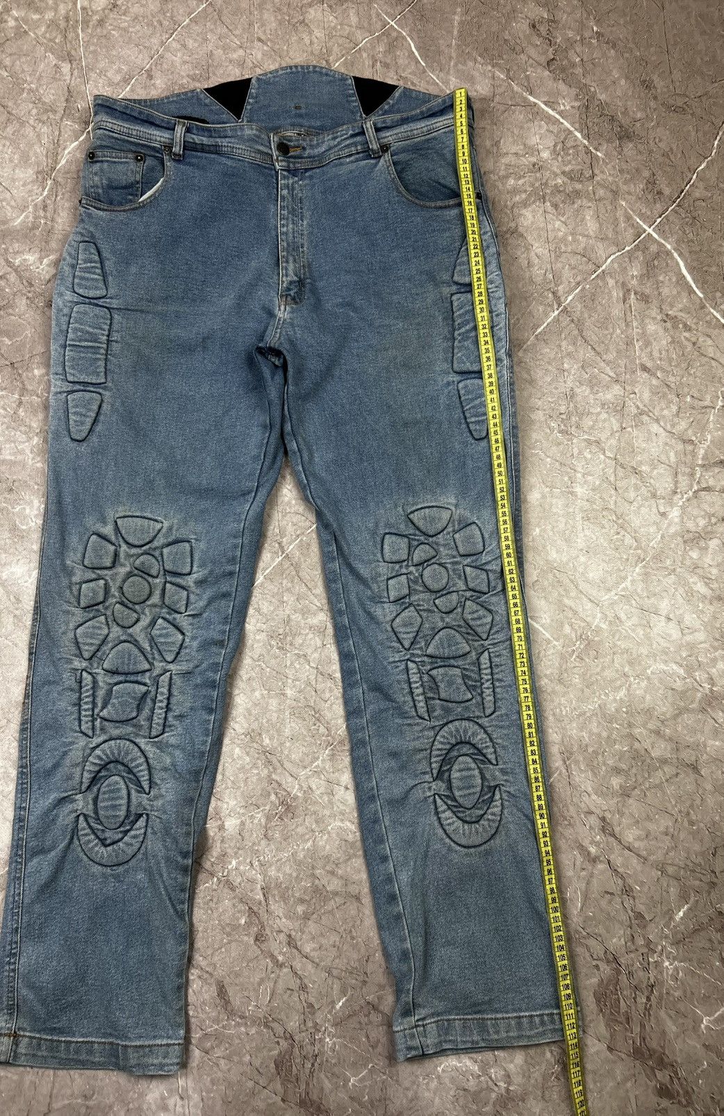 Drake Vintage Pro Motorcycle Denim Jeans Drake Size US 38 / EU 54 - 16 Thumbnail