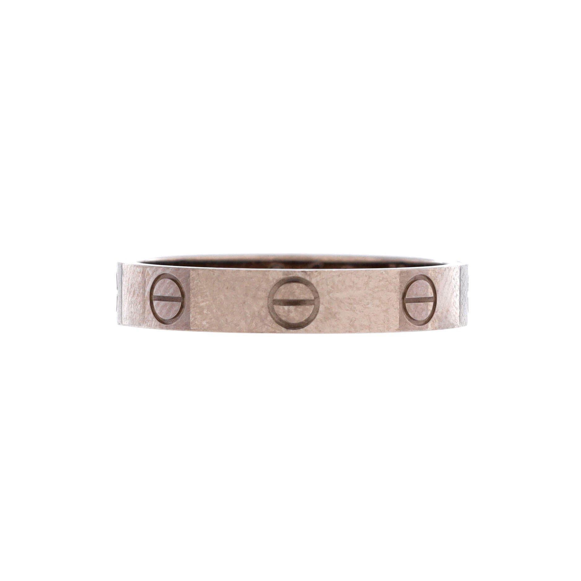 Cartier Love Wedding Band Ring Size ONE SIZE - 1 Thumbnail