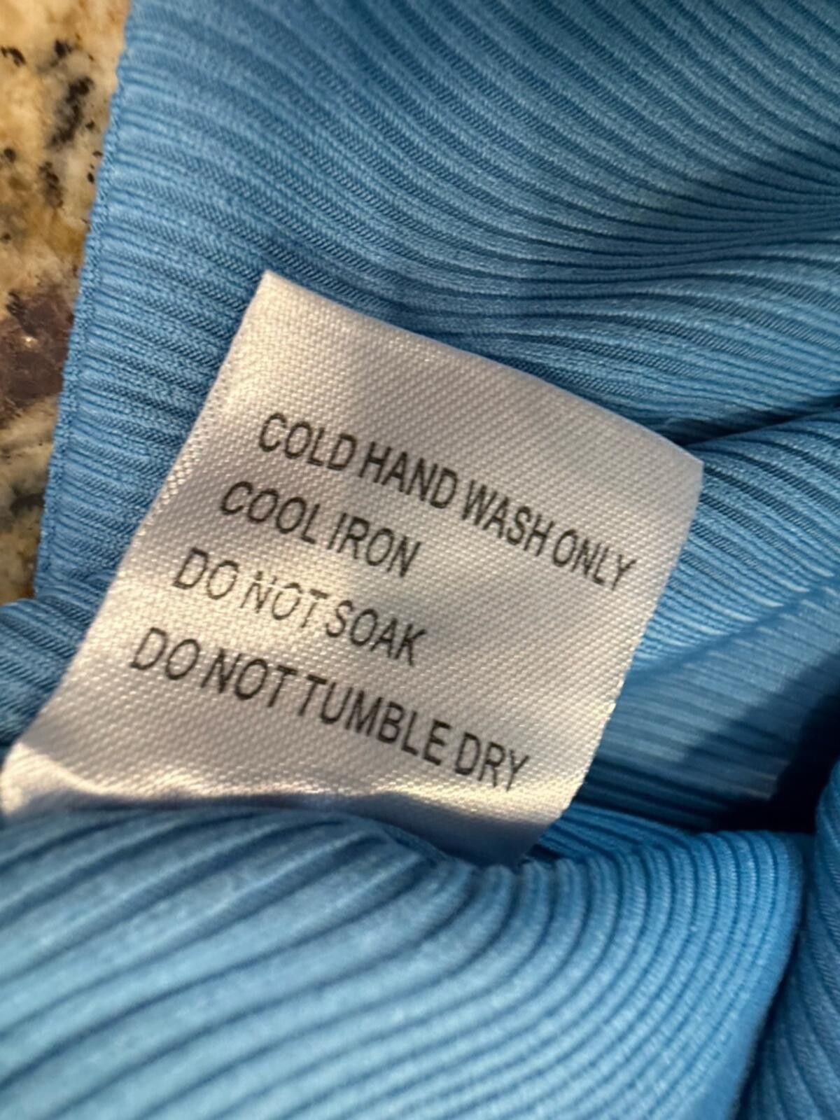 Other Princess Polly blue ribbed crop top wrap around strap SZ 6 Size M / US 6-8 / IT 42-44 - 7 Thumbnail