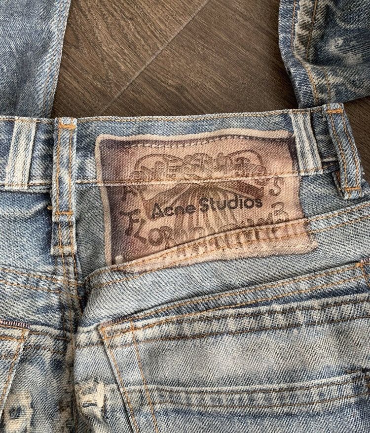 Acne Studios Acne studios Splash-ink jeans 2412-NexTarrow Size US 32 / EU 48 - 4 Thumbnail