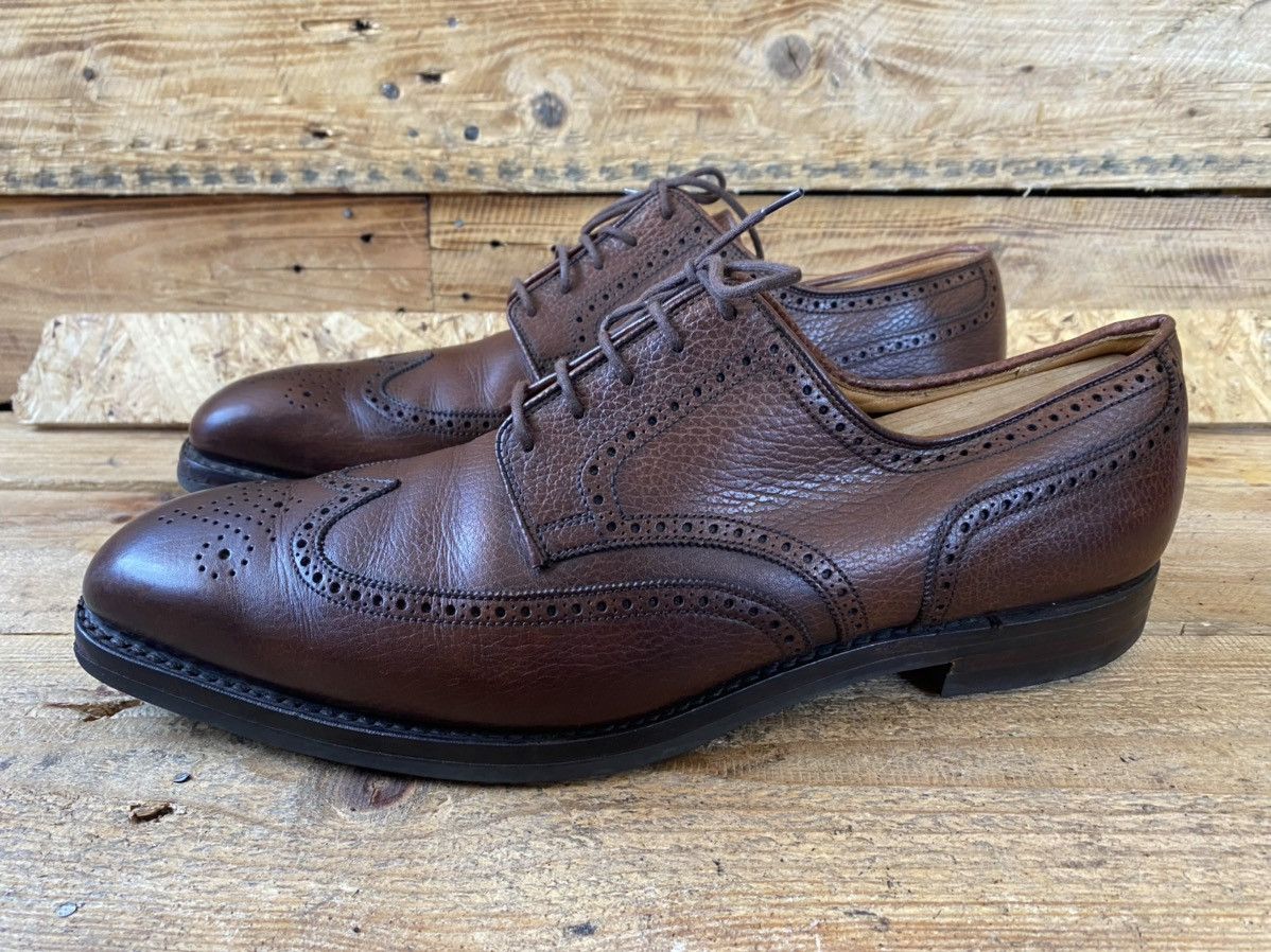 Crockett & Jones Crockett and jones rugby pebble grain brown leather oxford Size US 11.5 / EU 44-45 - 5 Thumbnail