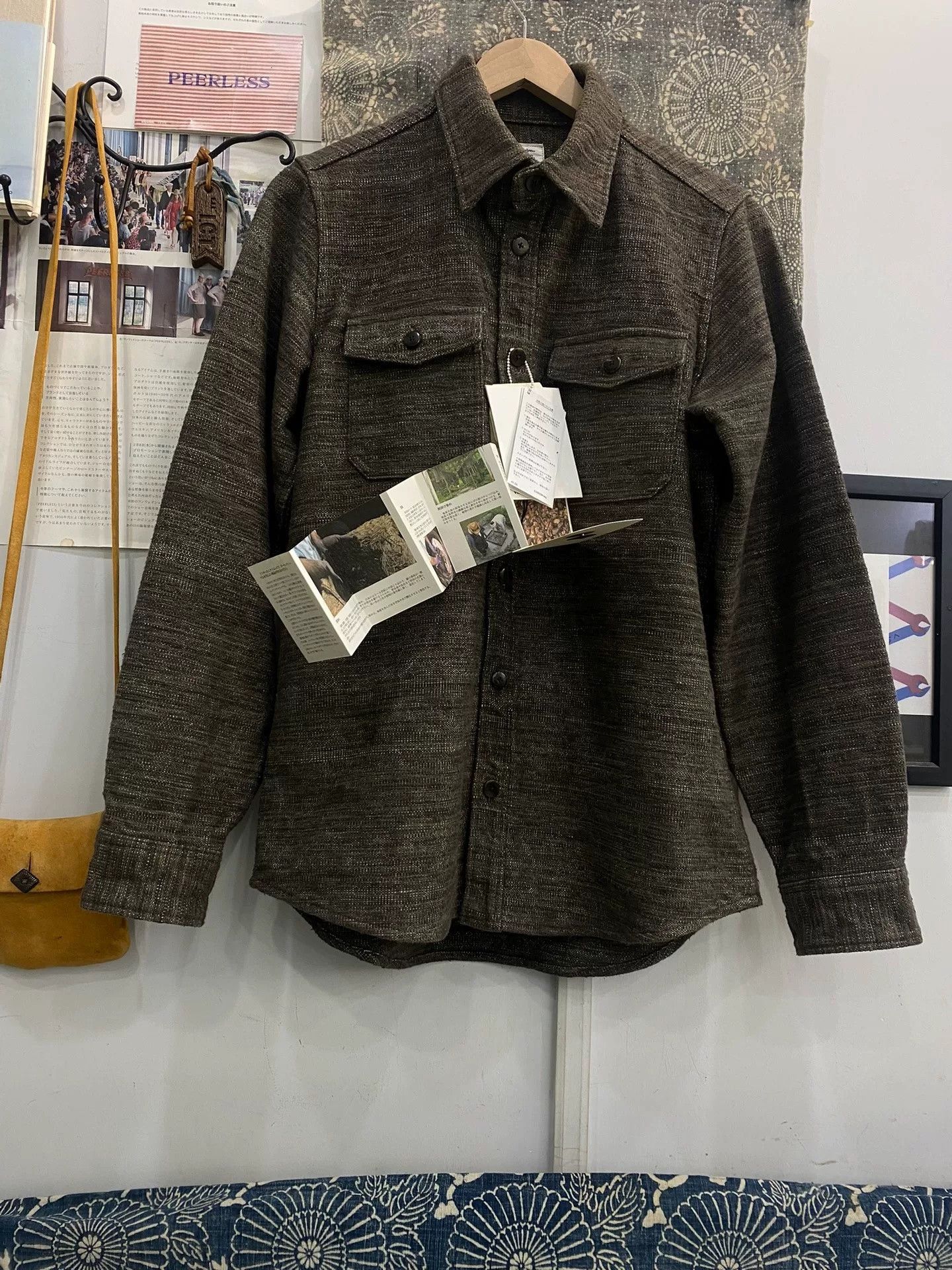 Visvim VISVIM 19AW BLACK ELK FLANNEL SHIRT Size US M / EU 48-50 / 2 - 1 Thumbnail