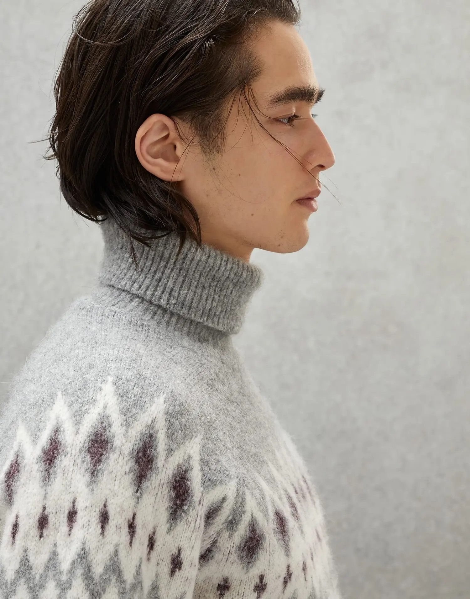 Brunello Cucinelli o1w1db10225 Turtleneck Sweater in Multicolor Size US XL / EU 56 / 4 - 2 Thumbnail