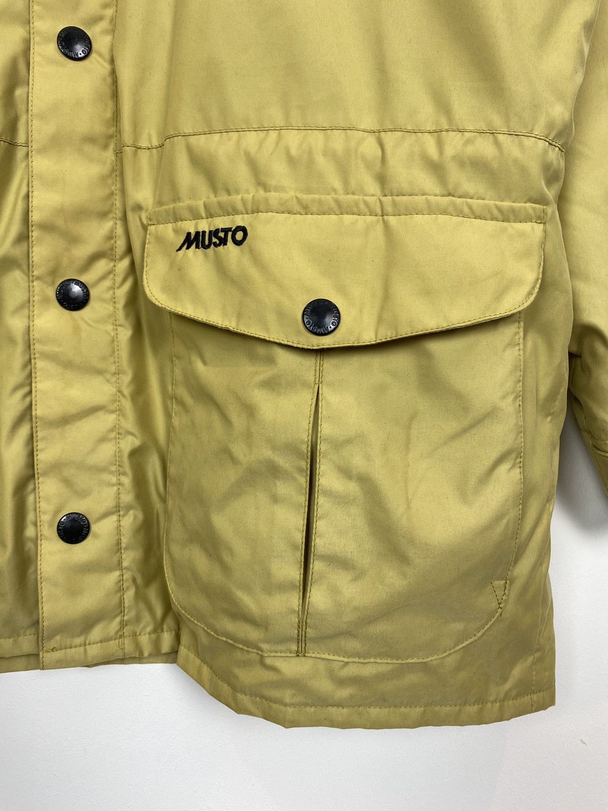 Musto Musto Snugs Full Zip Long Sleeve Jacket Yellow Men's Size M Size US M / EU 48-50 / 2 - 3 Thumbnail