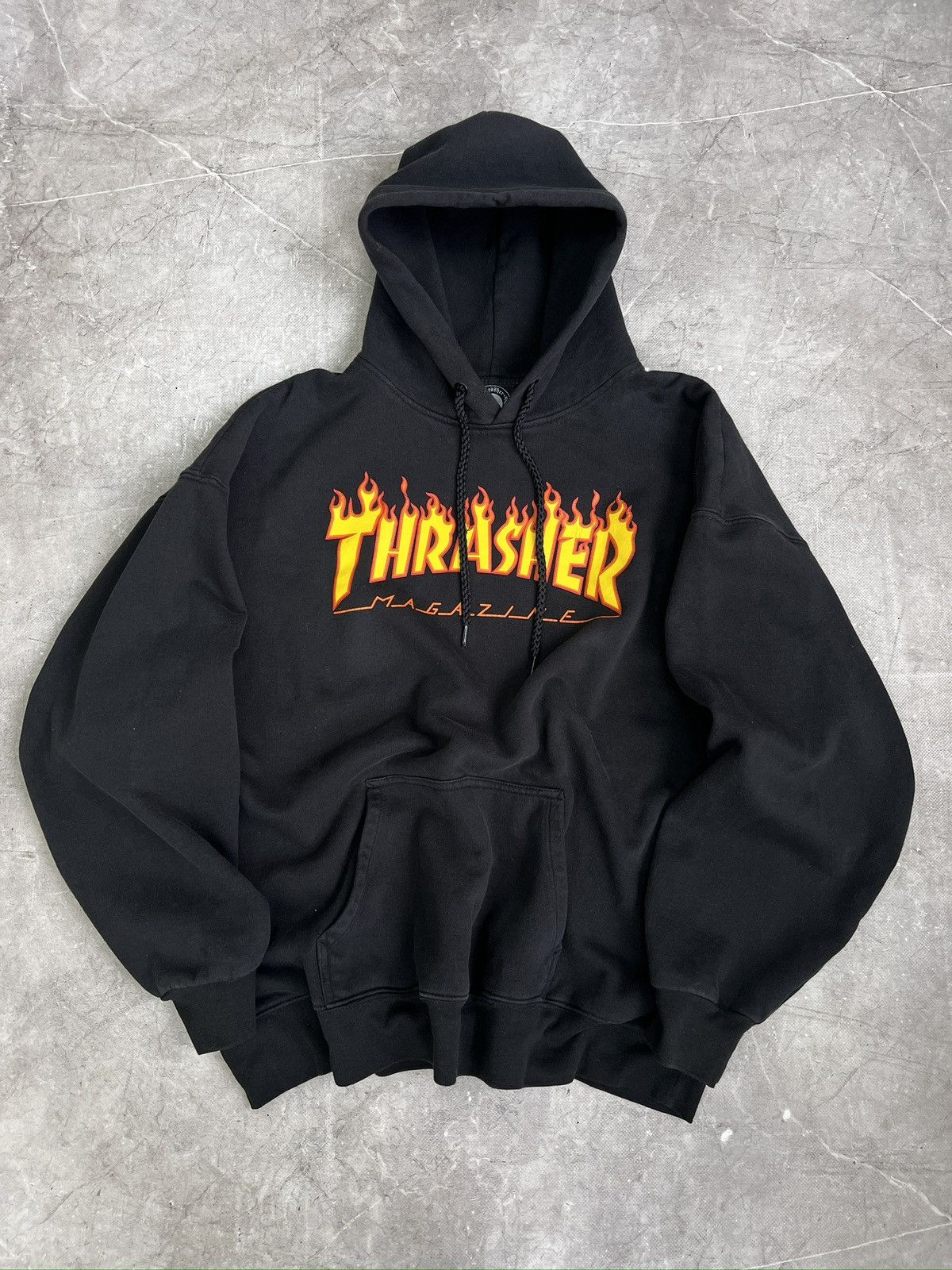 Thrasher Rare sk8 thrasher boxy fit skater hoodie hype Size US M / EU 48-50 / 2 - 1 Thumbnail
