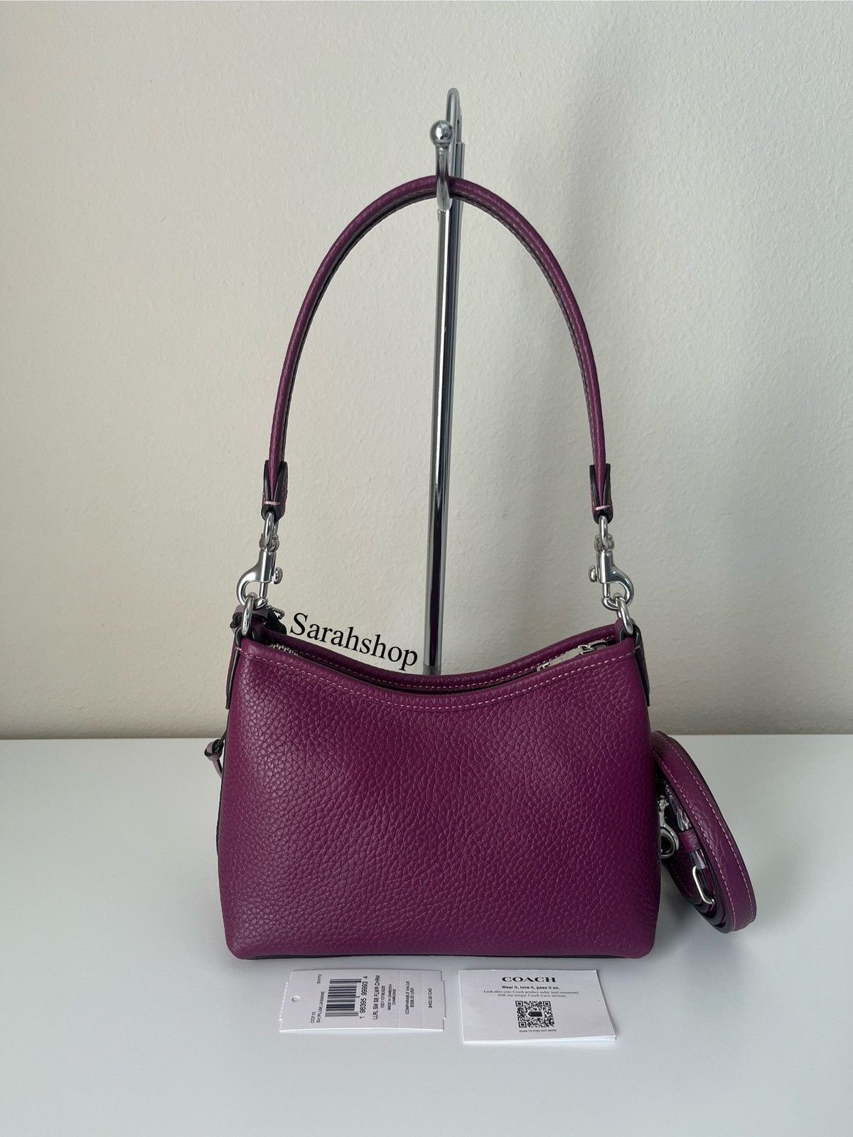 Coach Coach Laurel Small Shoulder Bag With Floral Charm Size ONE SIZE - 2 Thumbnail