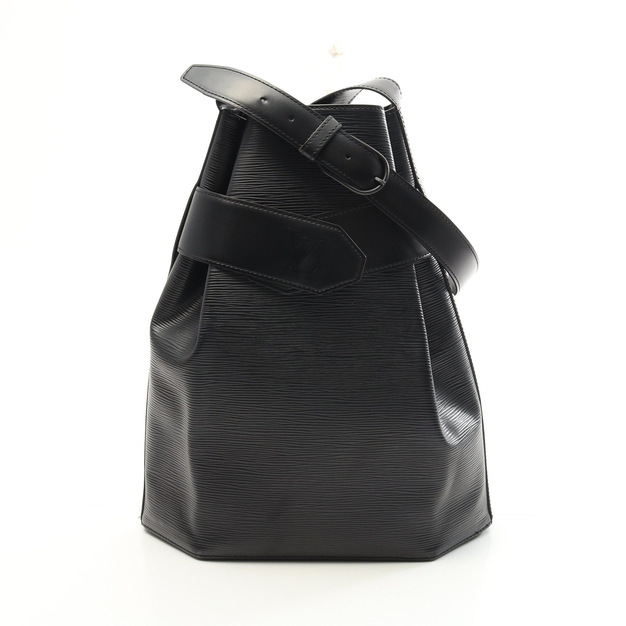 Louis Vuitton Louis Vuitton Sac De Paul Gm Epi Noir Shoulder Bag Leather Black Size ONE SIZE - 1 Thumbnail