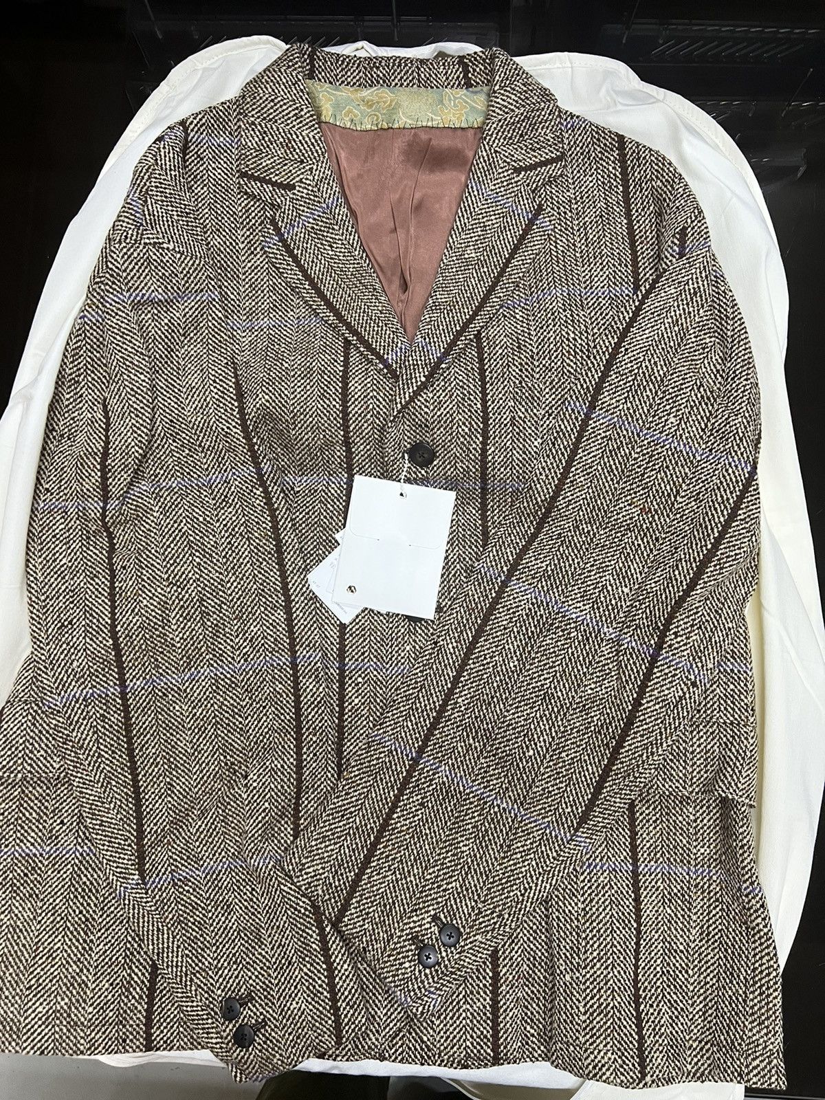 Visvim Visvim 23AW YARDBIRD JKT HERRINGBONE Size US XL / EU 56 / 4 - 1 Thumbnail