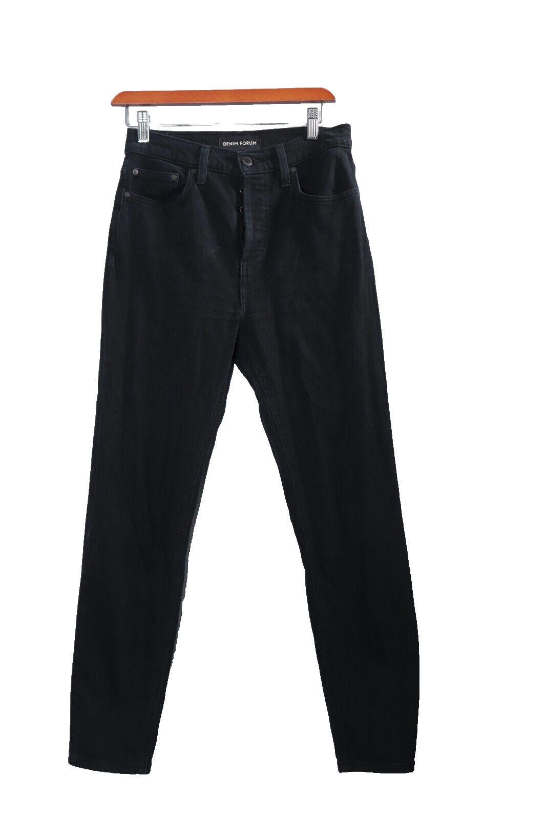 Designer Denim Forum Aritzia US27 Black Yoko High-Waisted Slim Jeans Size 27" / US 4 / IT 40 - 4 Thumbnail