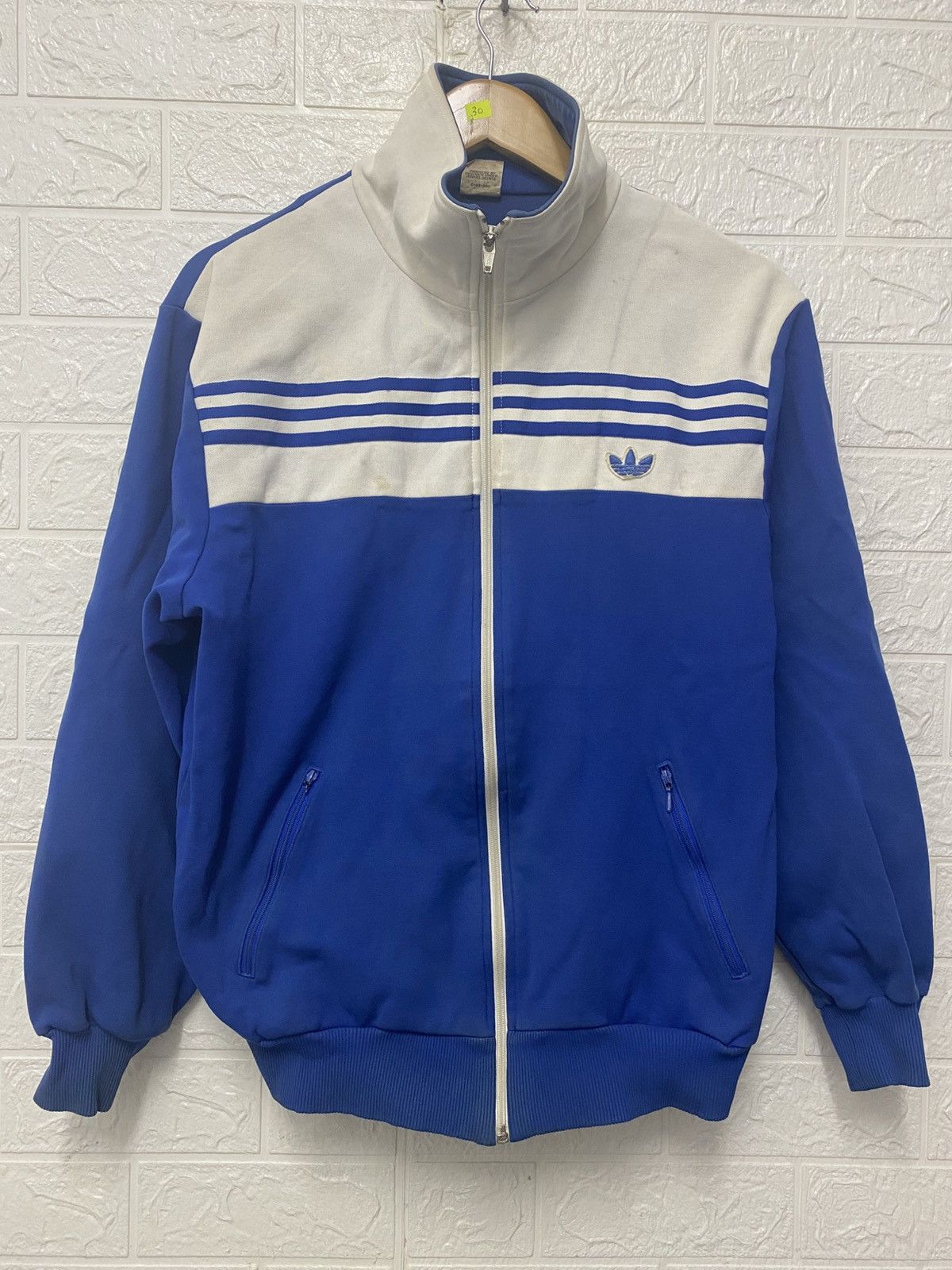 Vintage Vintage 70s Navy Adidas Descente jacket Size US M / EU 48-50 / 2 - 2 Thumbnail