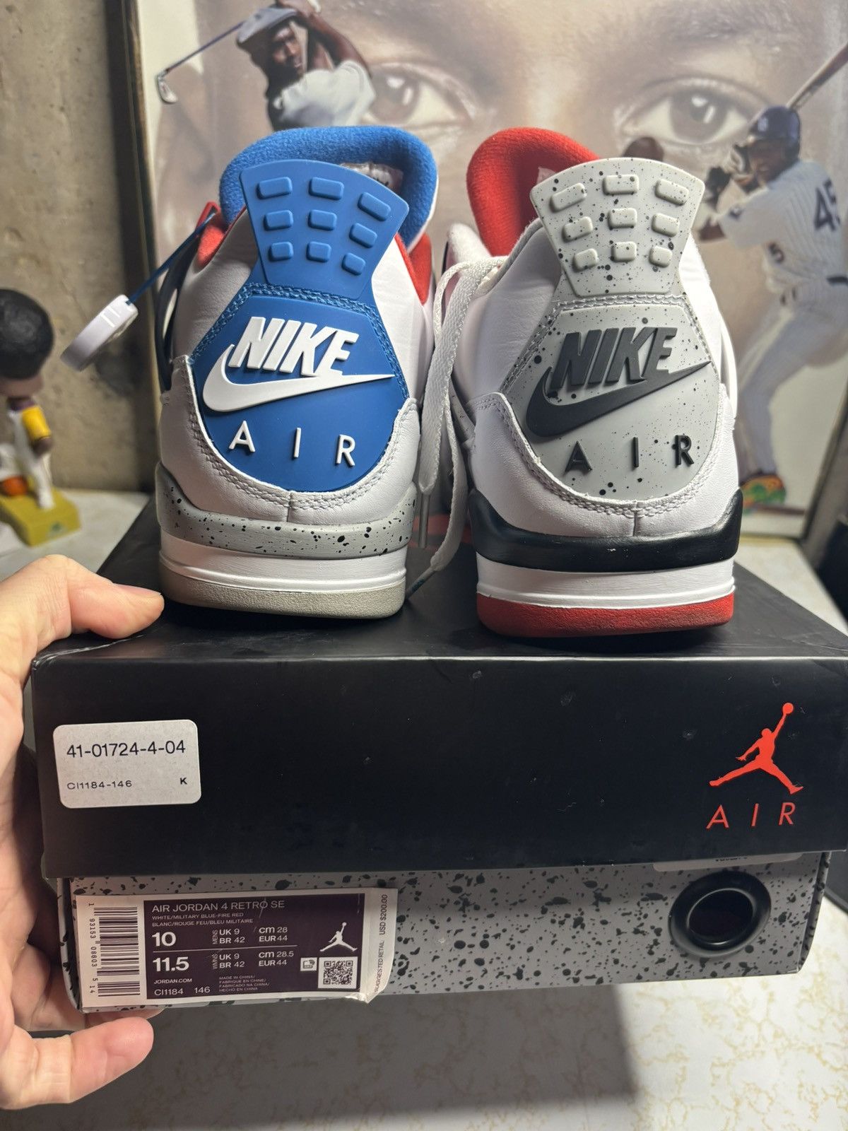 Jordan Brand Jordan Retro 4 ‘what the’ Size US 10 / EU 43 - 7 Thumbnail